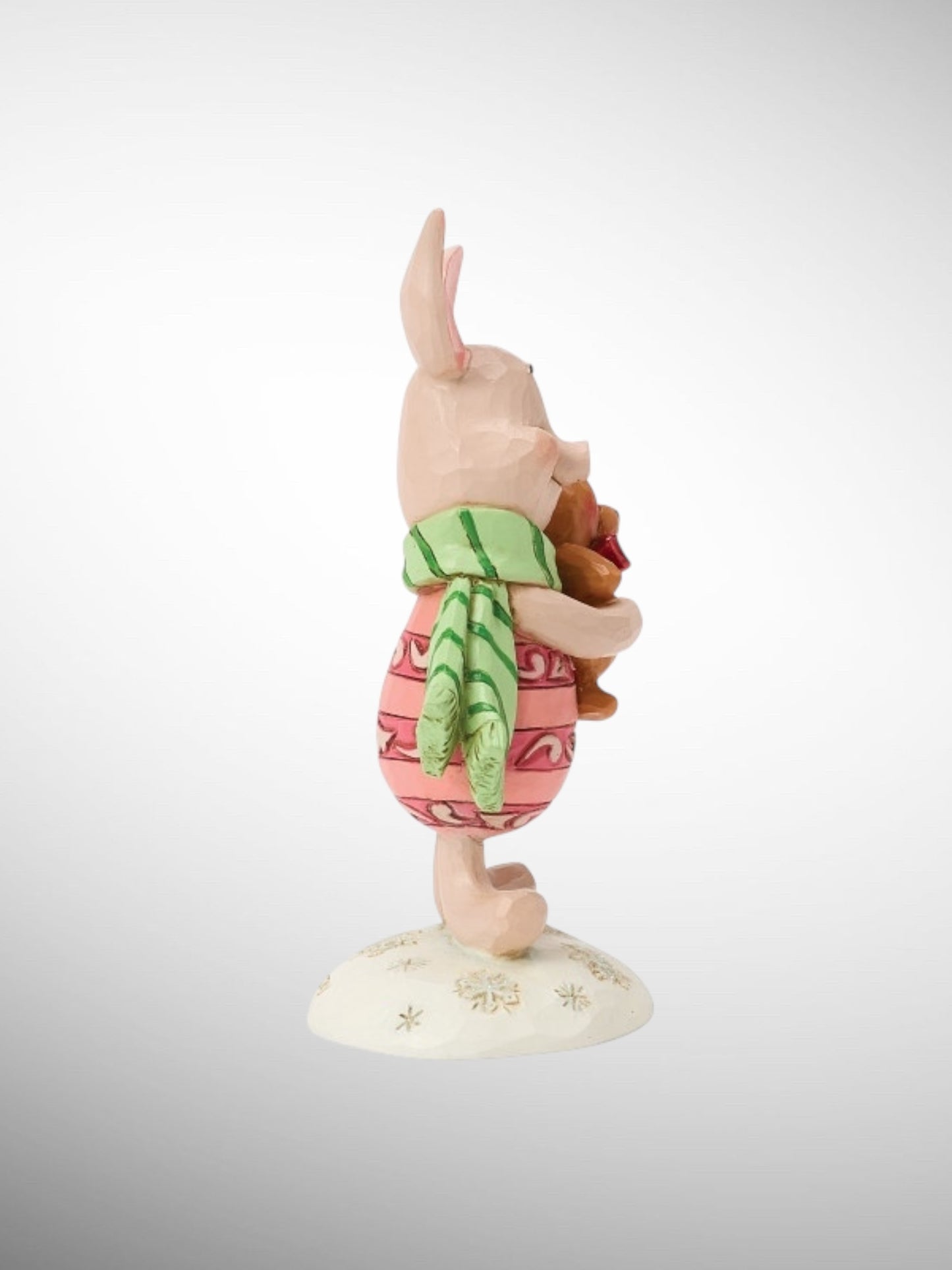 Jim Shore Disney Traditions -  Piglet Mini Christmas Figurine - PREORDER