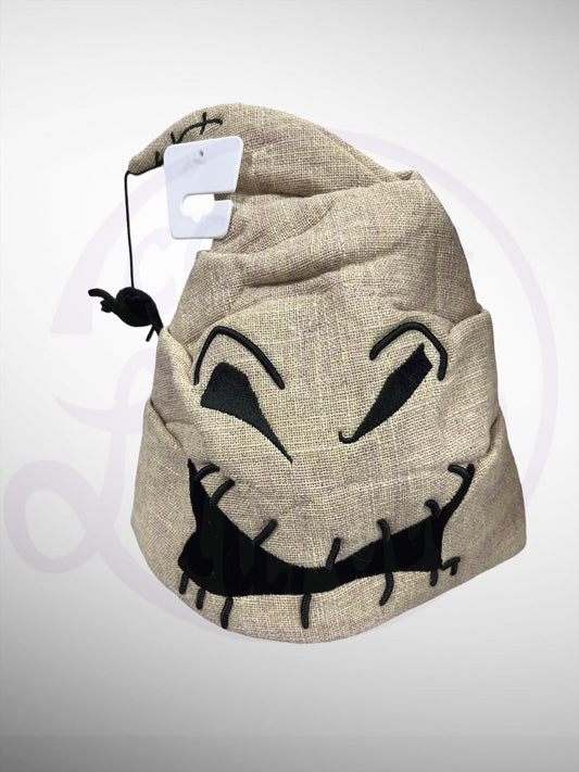 Disney Parks Novelty Beanie Hat Adult Size -  Nightmare Before Christmas Oogie Boogie