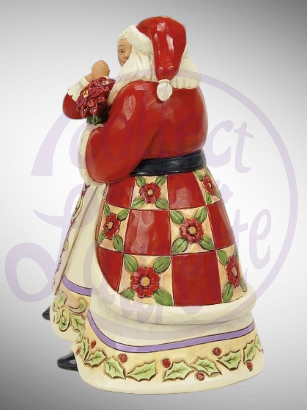 Jim Shore Heartwood Creek -  Holiday Dance Santa and Mrs. Claus Figurine - PREORDER