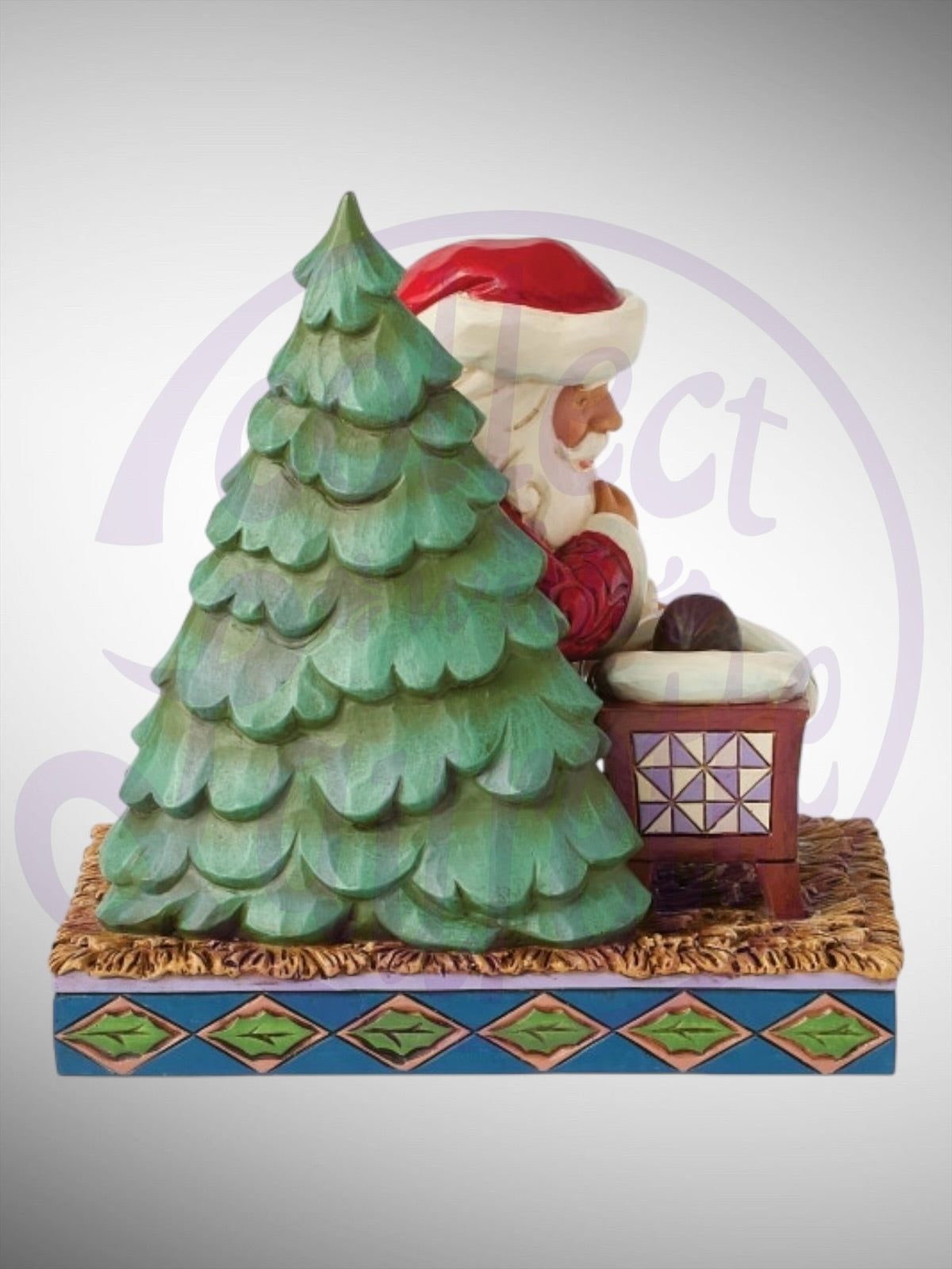 Jim Shore Heartwood Creek -  Christmas Miracle Santa and Baby Jesus Figurine - PREORDER