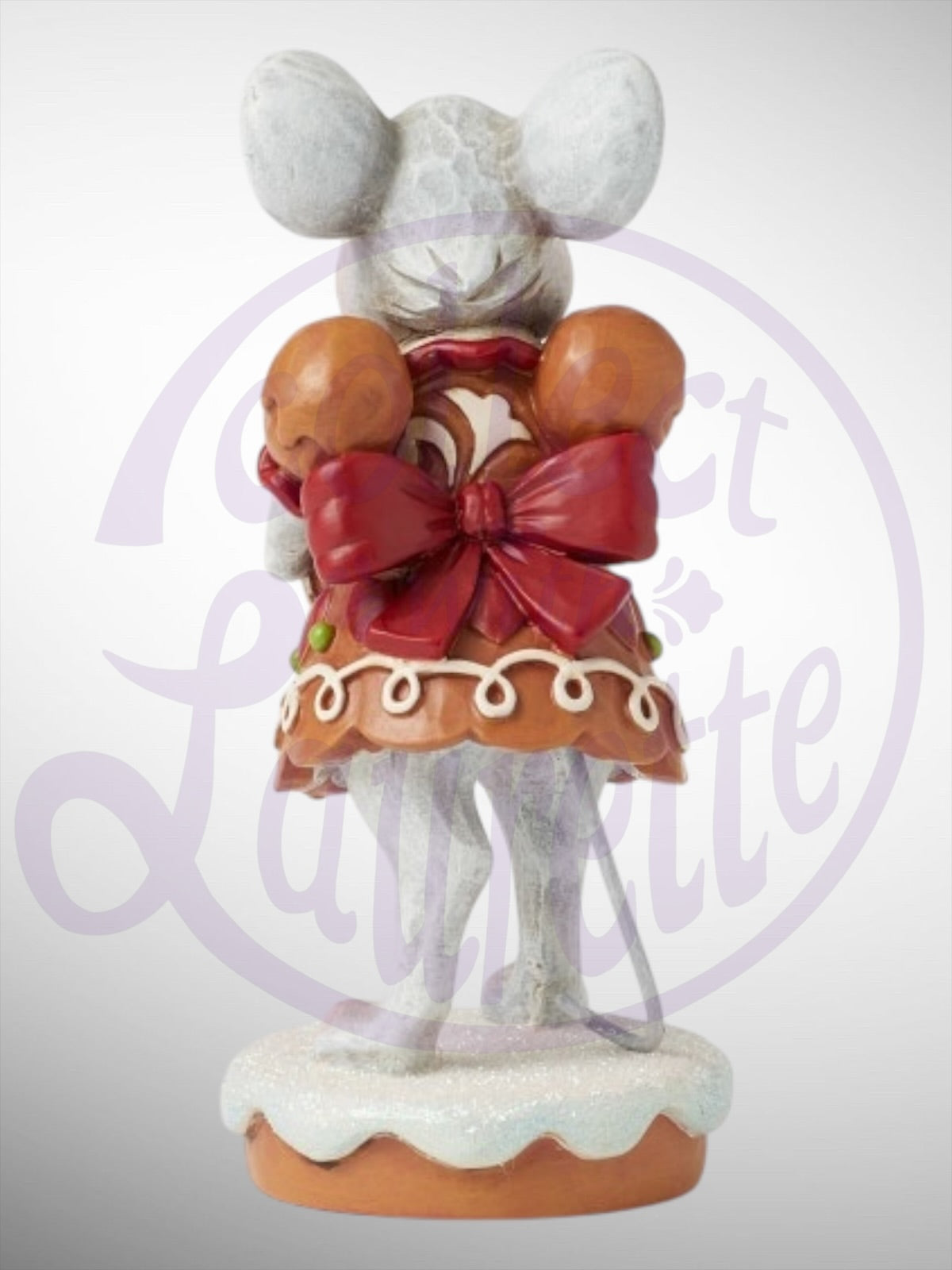 Jim Shore Gingerbread Christmas - Sugar and Spice Make Christmas So Nice Mouse Girl Figurine - PREORDER