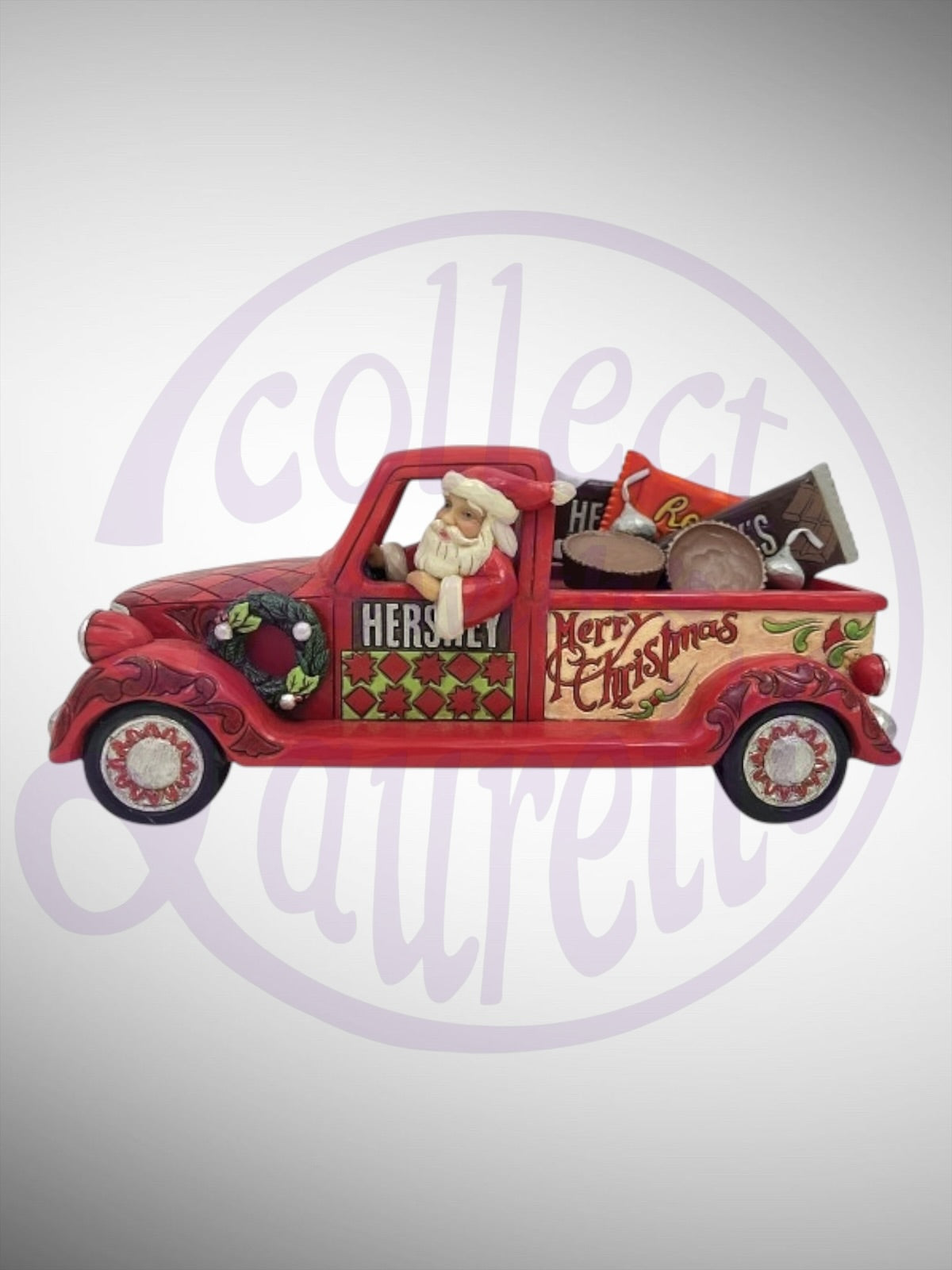 Jim Shore Hershey Collection -  Santa's Candy Cargo Truck Figurine - PREORDER