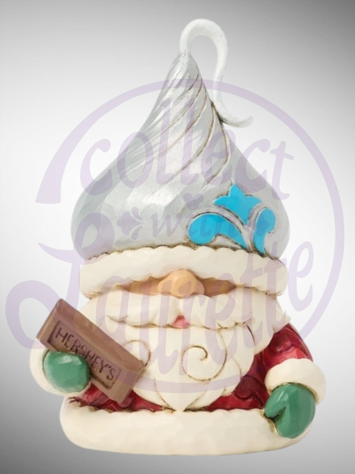 Jim Shore Hershey Collection -  Kiss Me, I'm Gnome Figurine - PREORDER