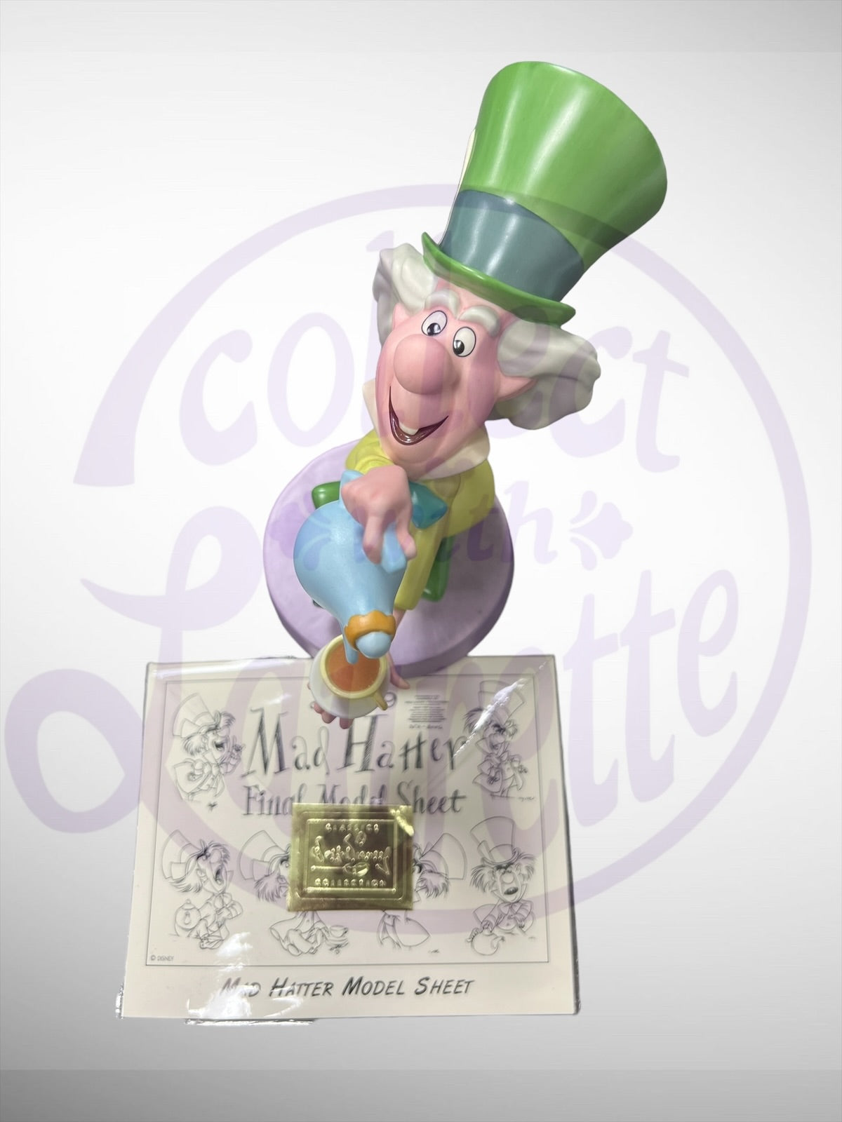 Walt Disney Classics Collection - Topsy-Turvy Tea-Tottler Mad Hatter Alice in Wonderland WDCC Figurine