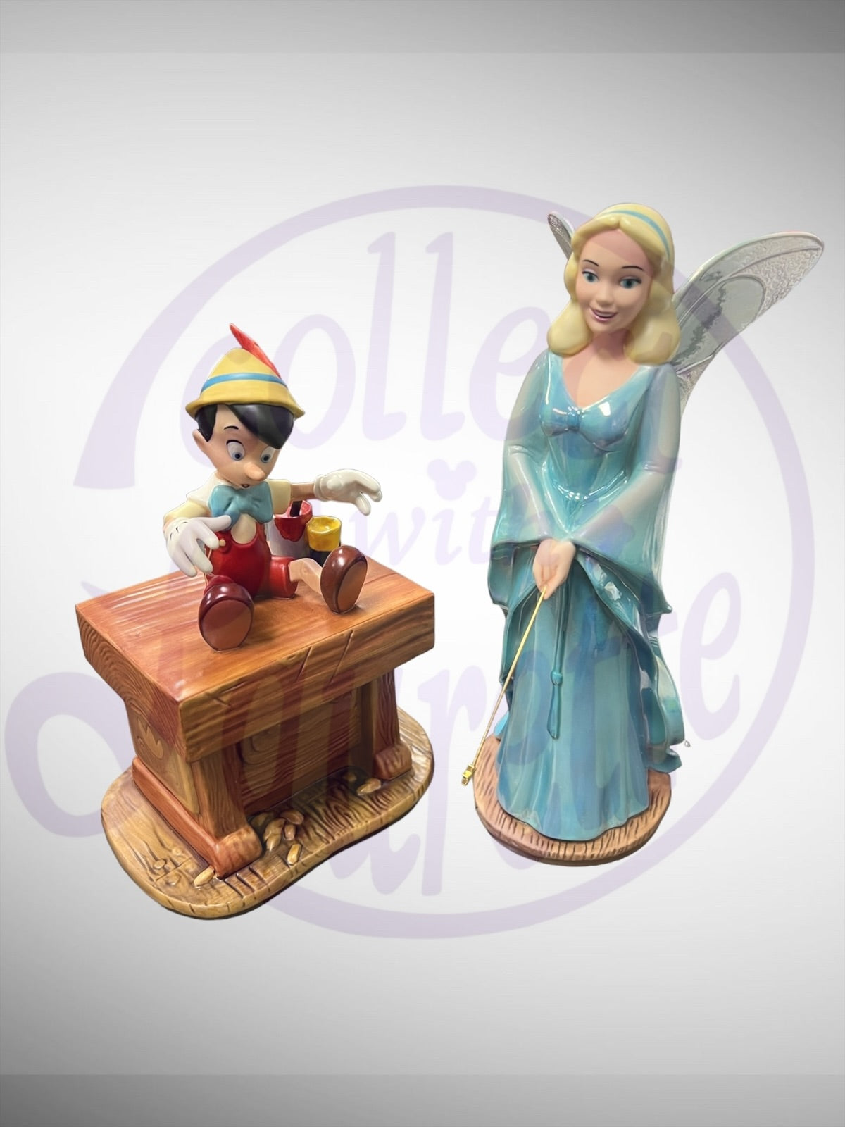 Walt Disney Classics Collection -  The Gift of Life is Thine Blue Fairy Pinocchio WDCC Figurine