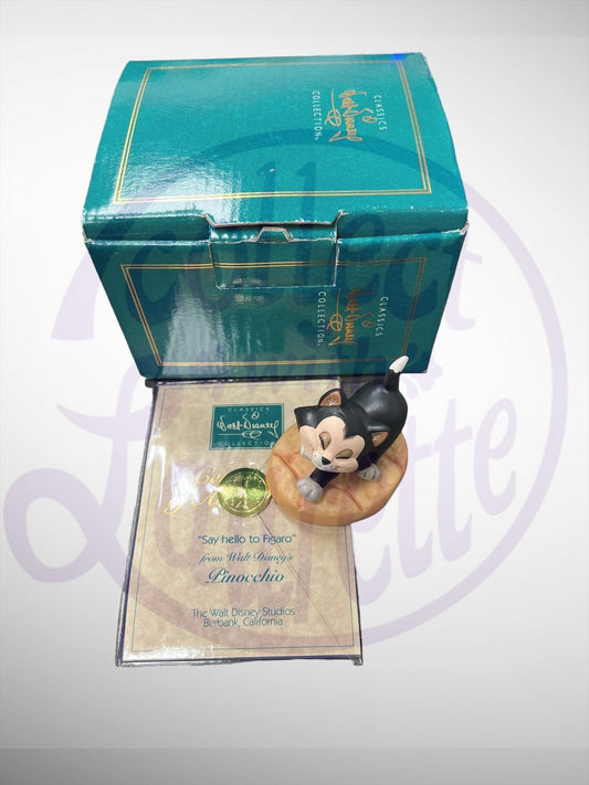 Walt Disney Classics Collection - WDCC Say Hello to Figaro Pinocchio Figurine