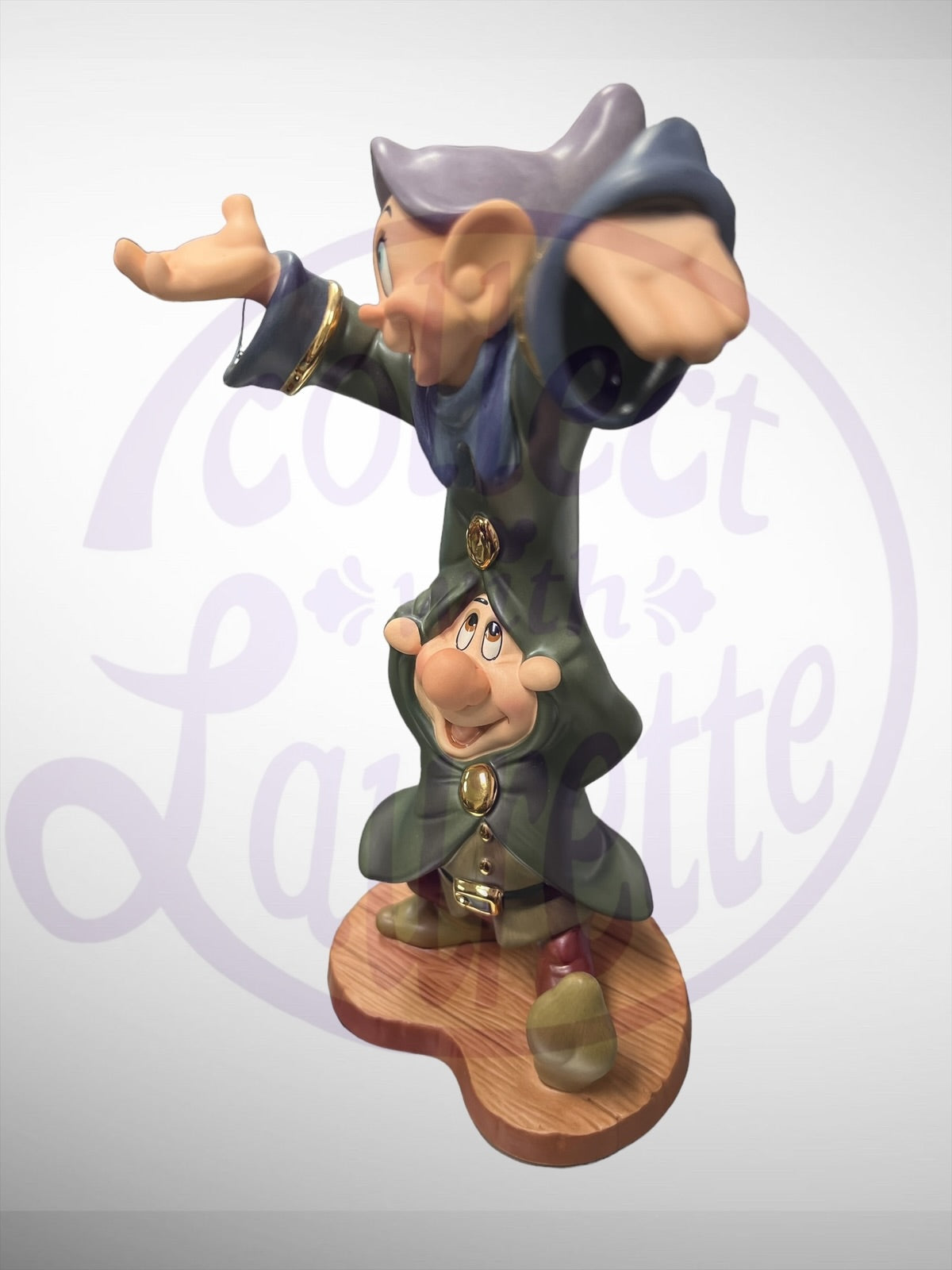 Walt Disney Classics Collection - WDCC Dancing Partners Dopey Sneezy Snow White Figurine (No Box)