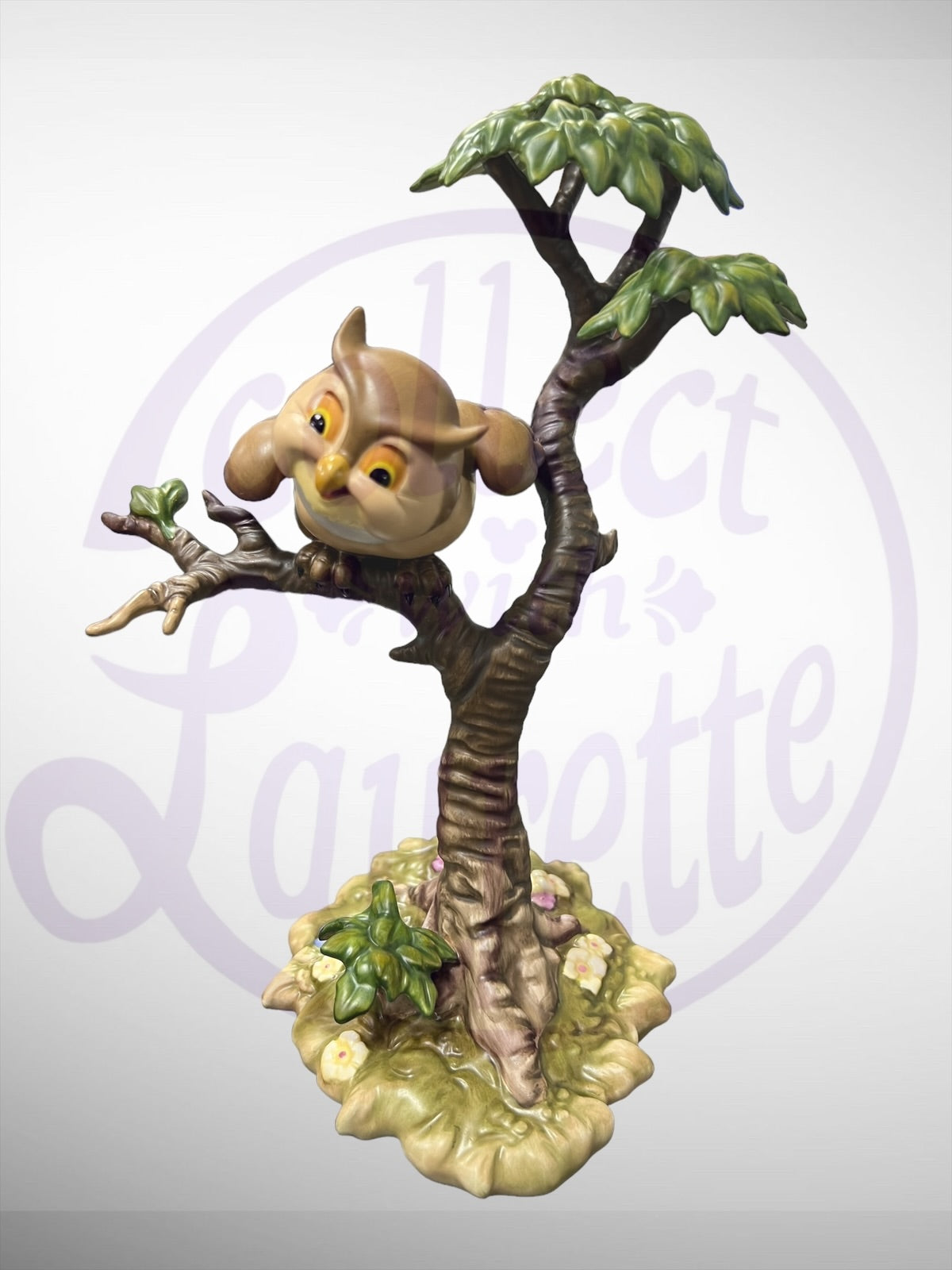 Walt Disney Classics Collection - WDCC What's Going On Around Here? Bambi Friend Owl Figurine (No Box)