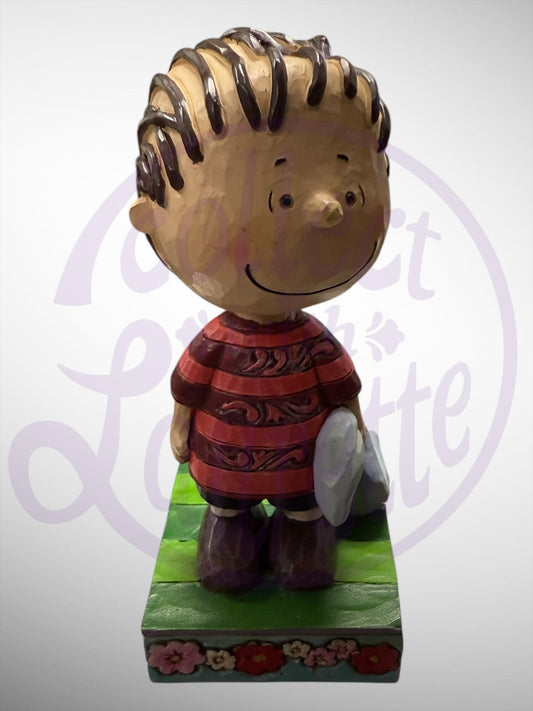 Jim Shore Peanuts - Loyal Linus Personality Pose Figurine (No Box)