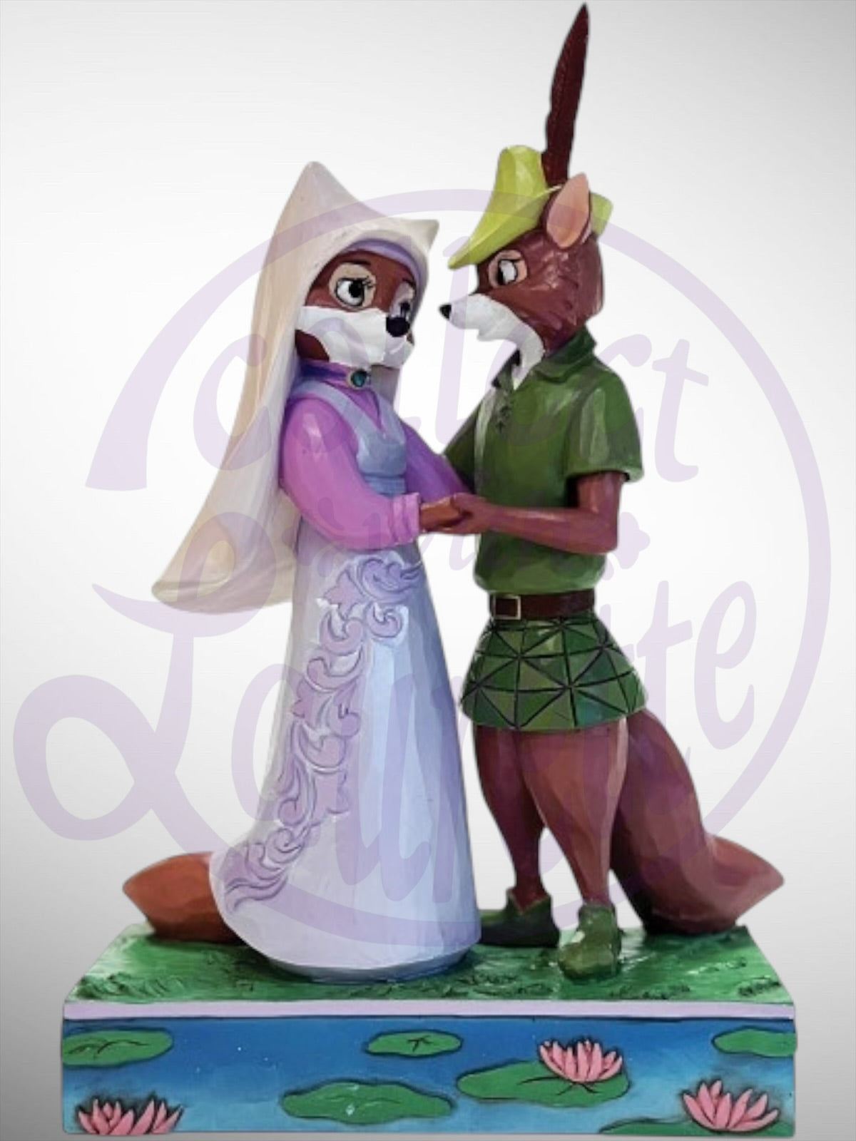 Jim Shore Disney Traditions -  Sherwood's Sweethearts Robin Hood Maid Marian Figurine - PREORDER