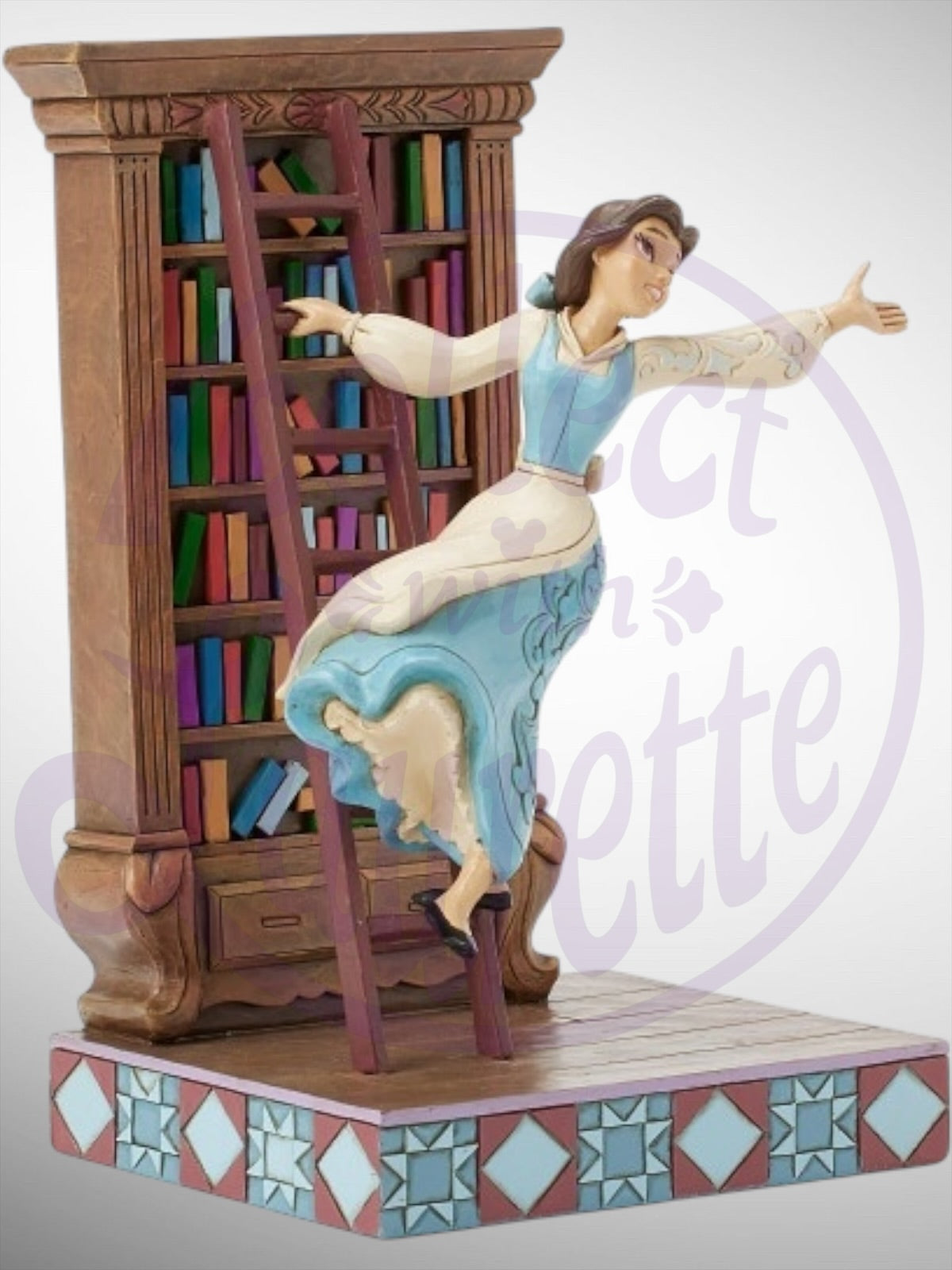 Jim Shore Disney Traditions -  A World of Books Belle Figurine - PREORDER