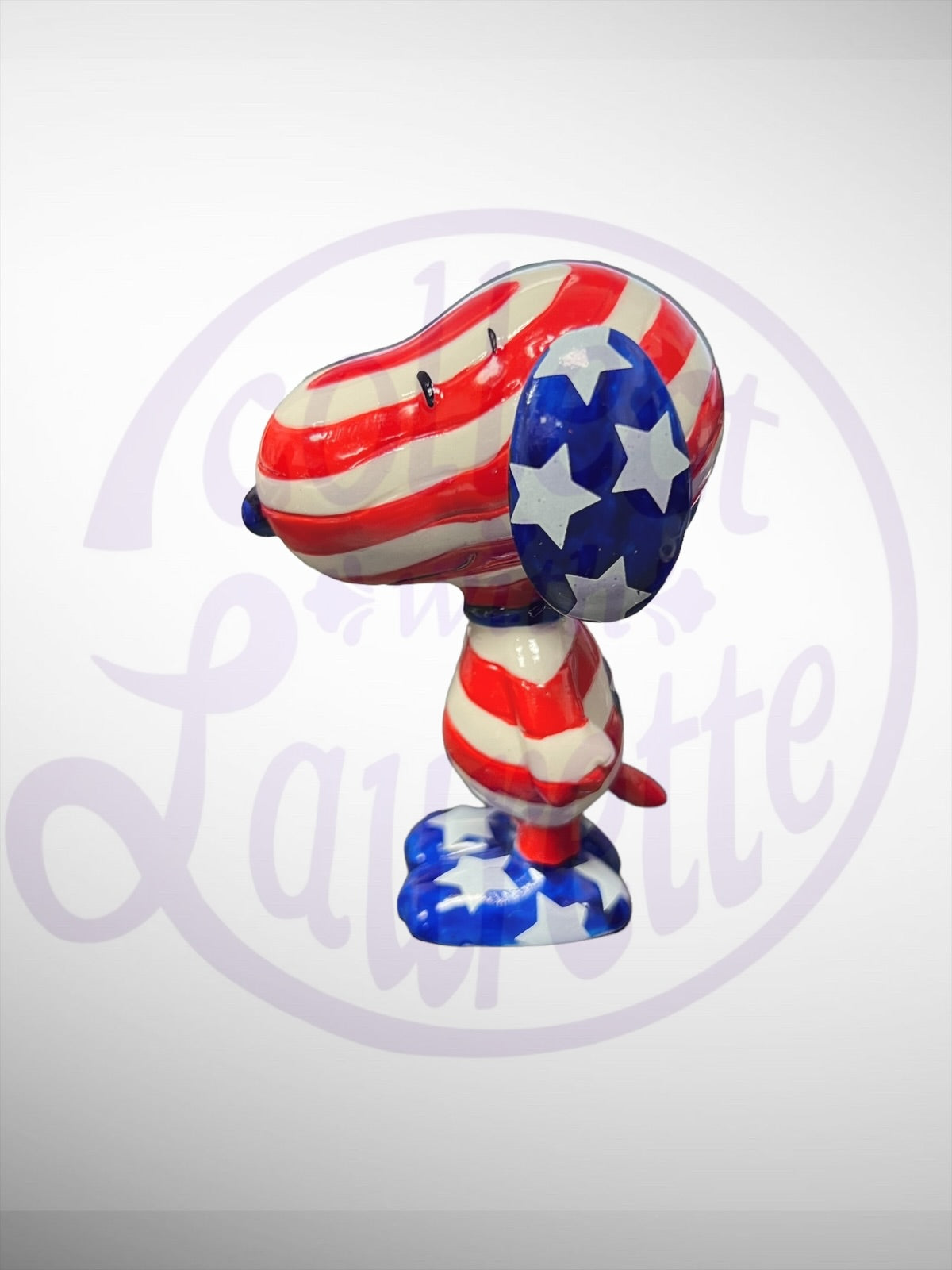 Department 56 Snoopy by Design D56 - Patriotic Pup Peanuts Figurine