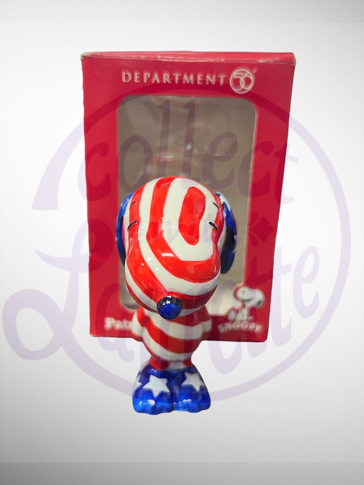 Department 56 Snoopy by Design D56 - Patriotic Pup Peanuts Figurine