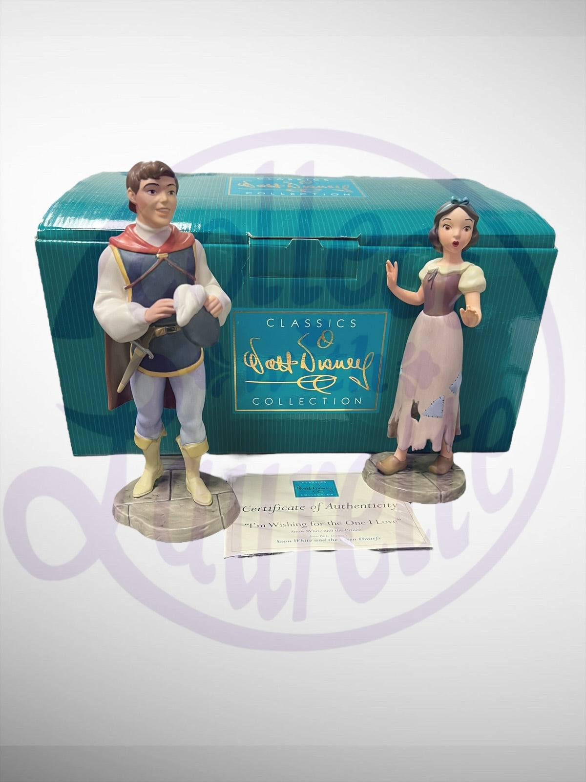 Walt Disney Classics Collection - WDCC I'm Wishing for the One I Love Snow White Prince Figurine