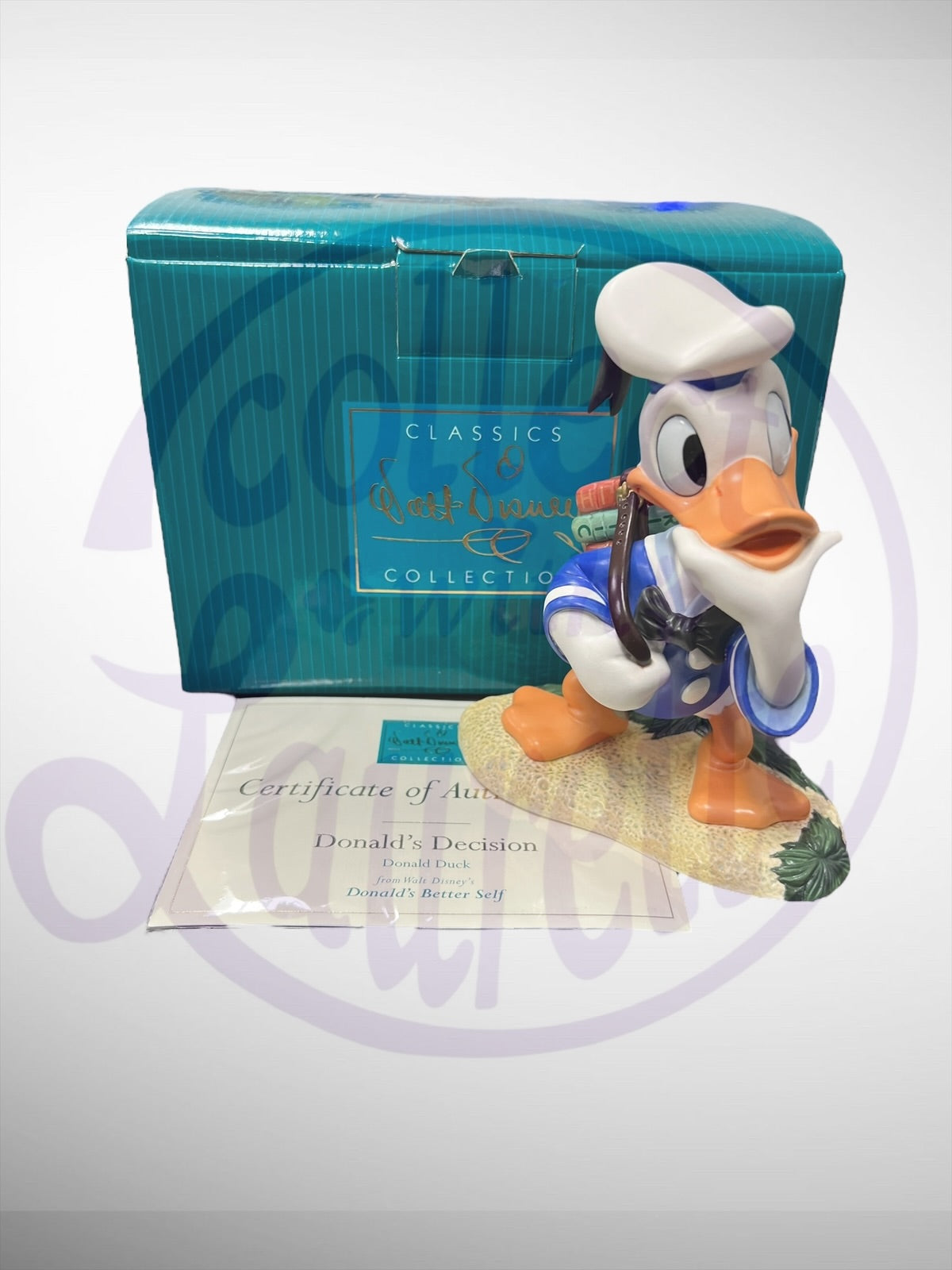 Walt Disney Classics Collection - WDCC Donald's Decision Donald Duck Figurine