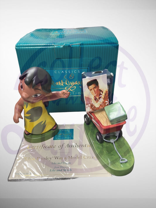 Walt Disney Classics Collection - WDCC Elvis Presley Was a Model Citizen Lilo and Stitch Figurine