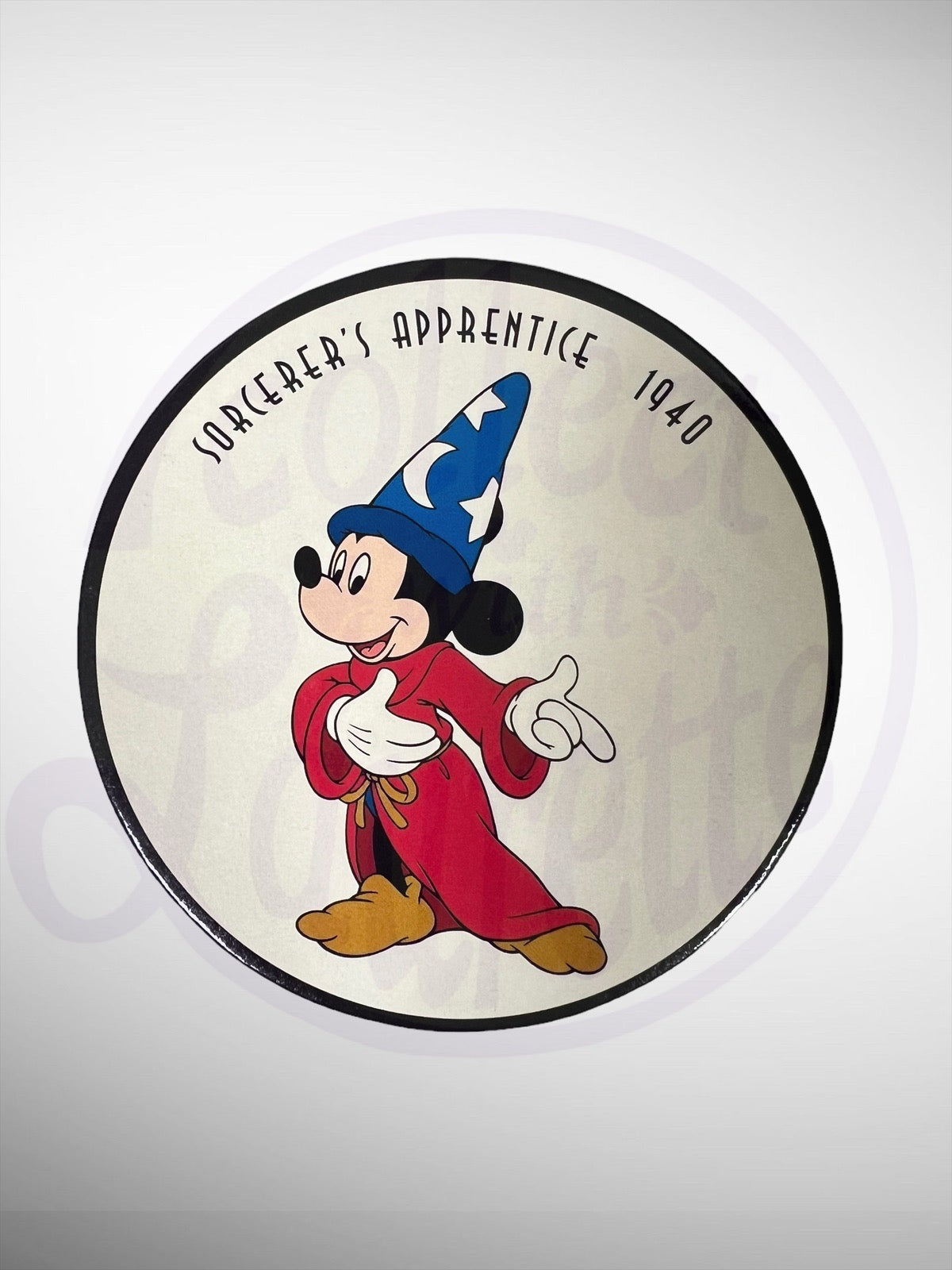 Disney at Home - Beverage Charms & Coasters Set of 6 Mickey's Great Moments