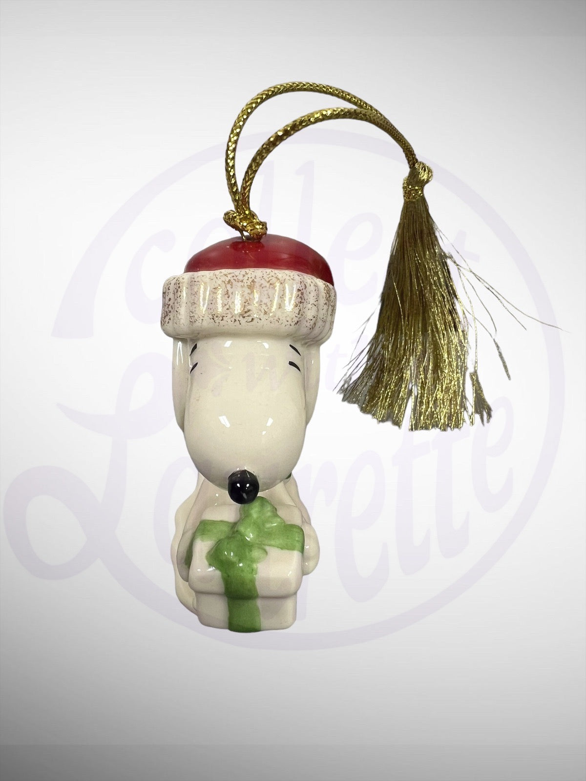 Lenox Ornament - Peanuts Snoopy's Holiday Gift