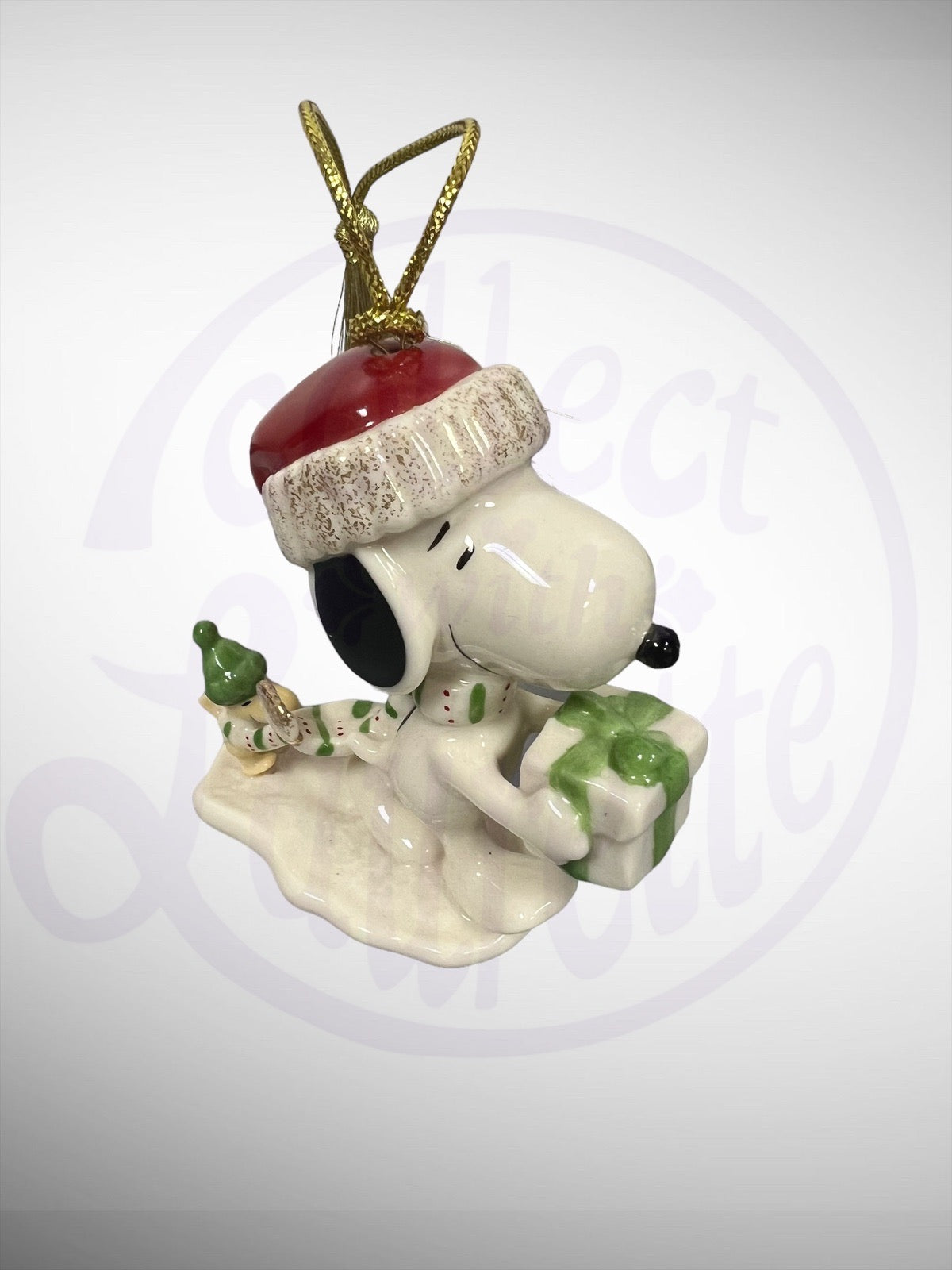 Lenox Ornament - Peanuts Snoopy's Holiday Gift