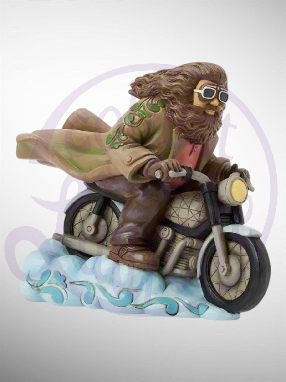 Jim Shore Harry Potter -  Guardian in the Sky Hagrid on BIke Figurine - PREORDER