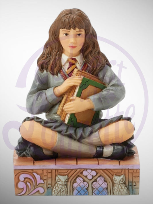 Jim Shore Harry Potter -  Brilliant and Confident Hermione with Book Figurine - PREORDER