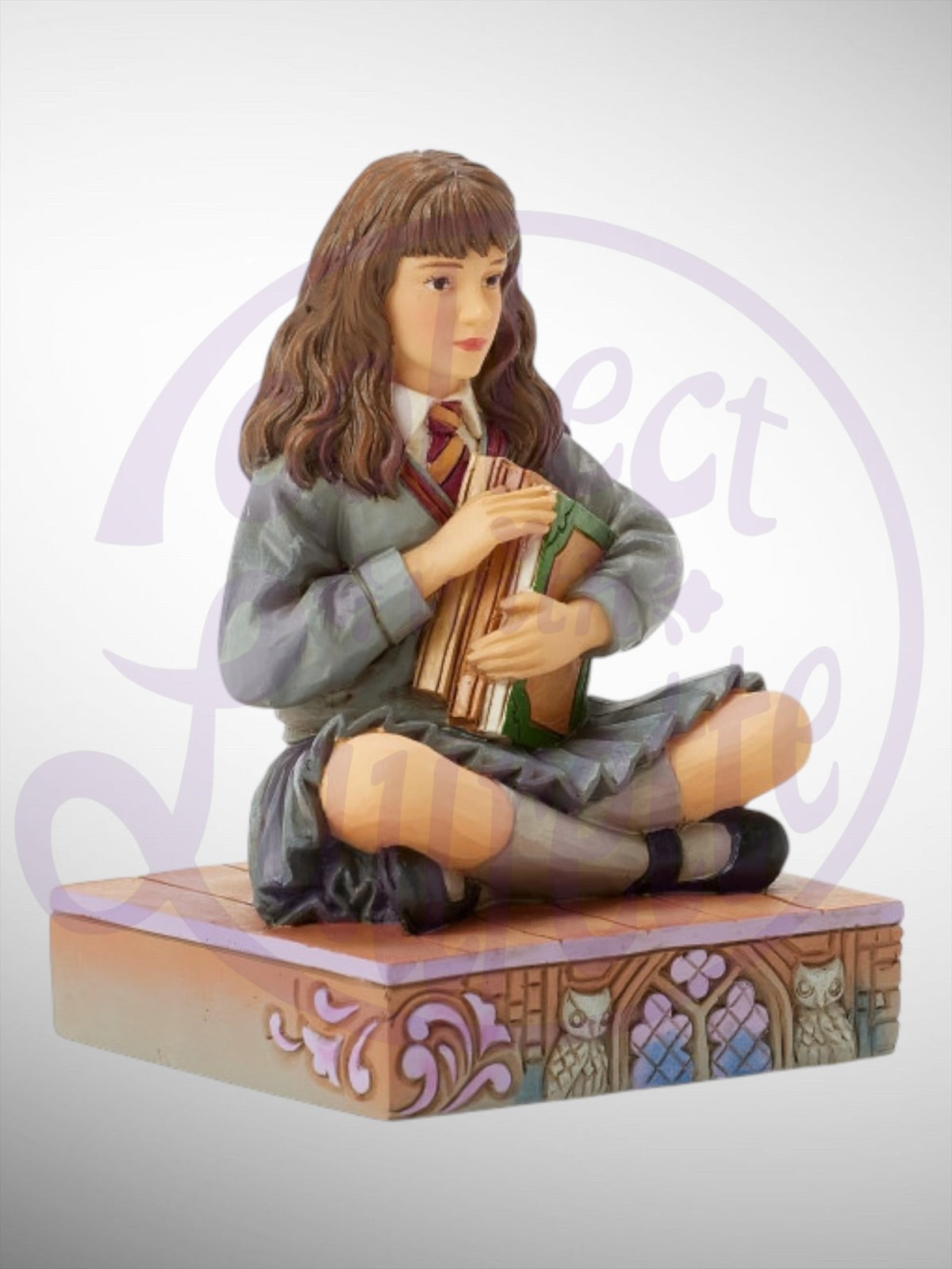 Jim Shore Harry Potter -  Brilliant and Confident Hermione with Book Figurine - PREORDER