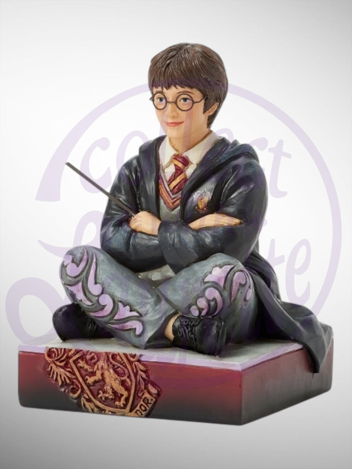 Jim Shore Harry Potter -  The Chosen One Harry with Wand Figurine - PREORDER