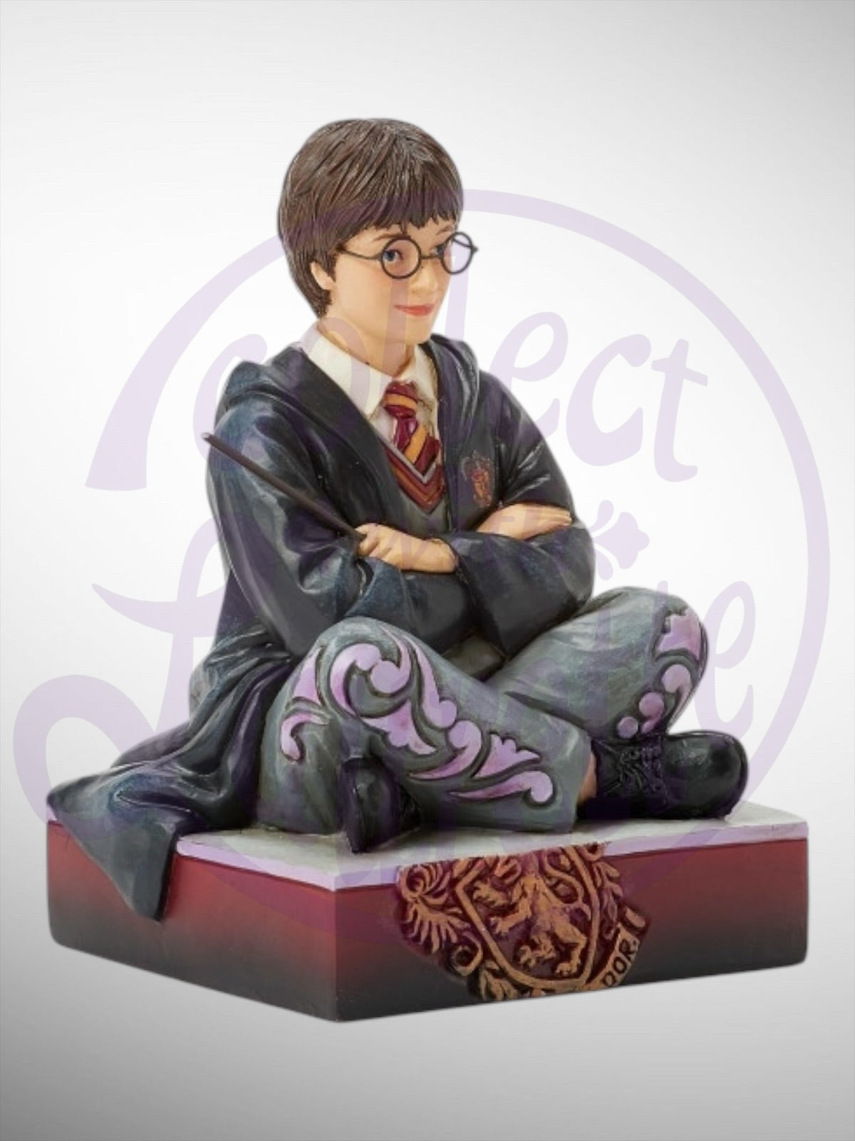 Jim Shore Harry Potter -  The Chosen One Harry with Wand Figurine - PREORDER