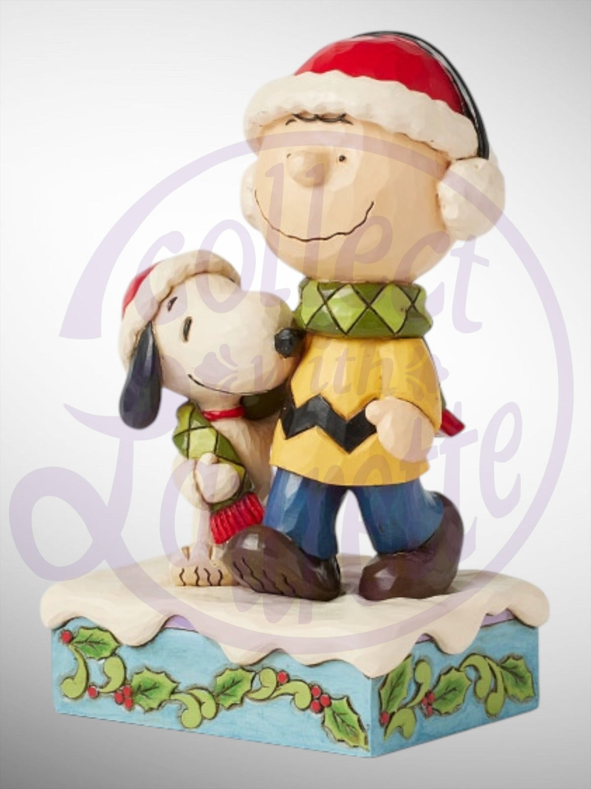 Jim Shore Peanuts - Bundled in Friendship Snoopy Charlie Brown Figurine - PREORDER