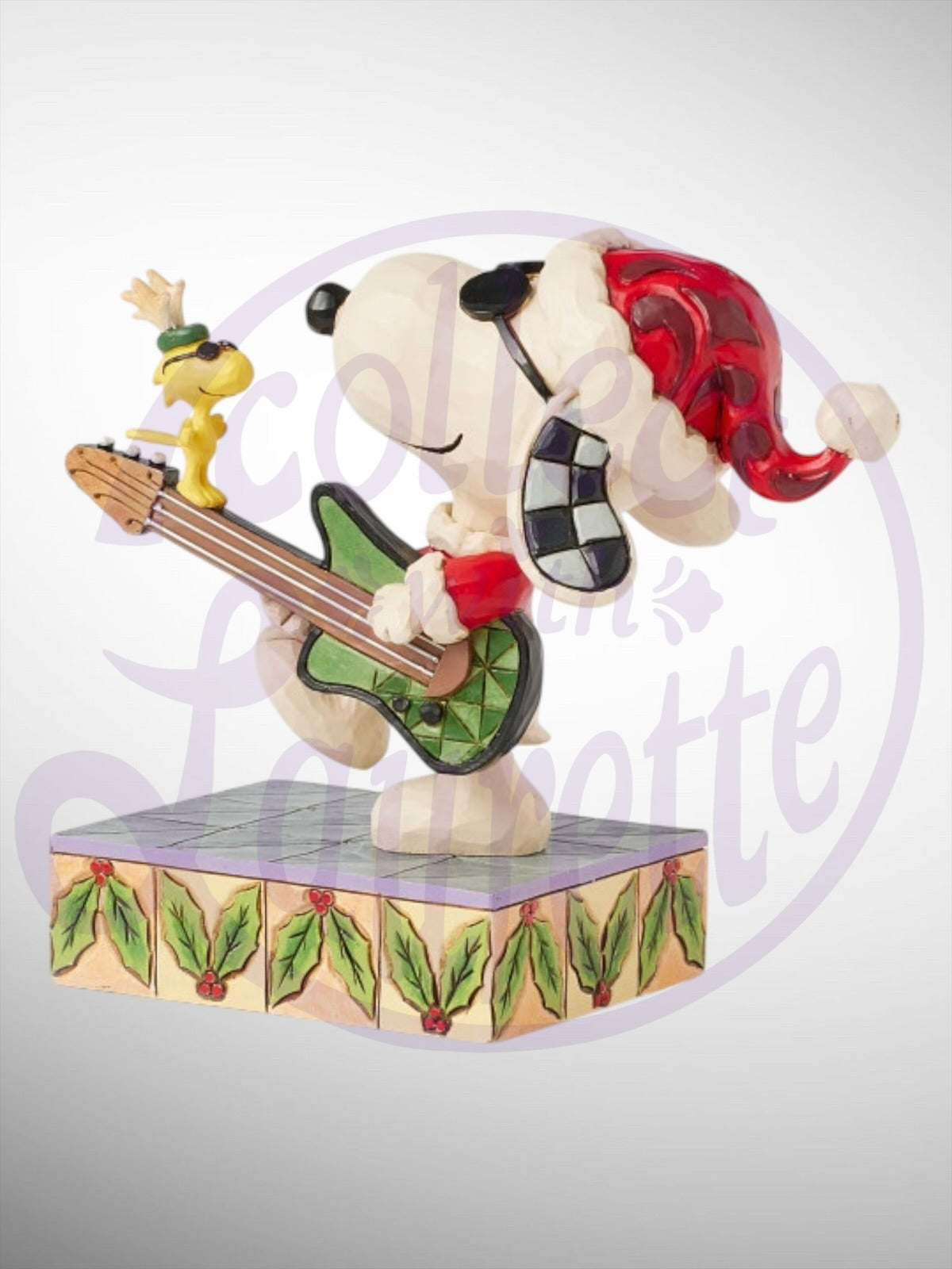 Jim Shore Peanuts - Rock 'n' Roll Duo Snoopy Woodstock Figurine - PREORDER