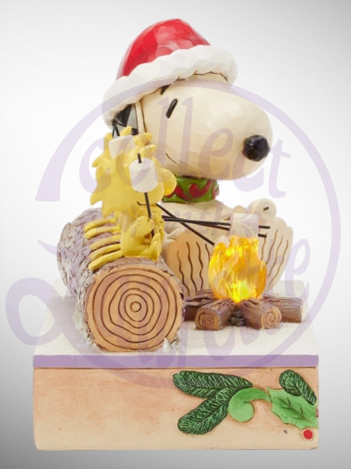 Jim Shore Peanuts - Campfire Companions Snoopy Woodstock Figurine - PREORDER