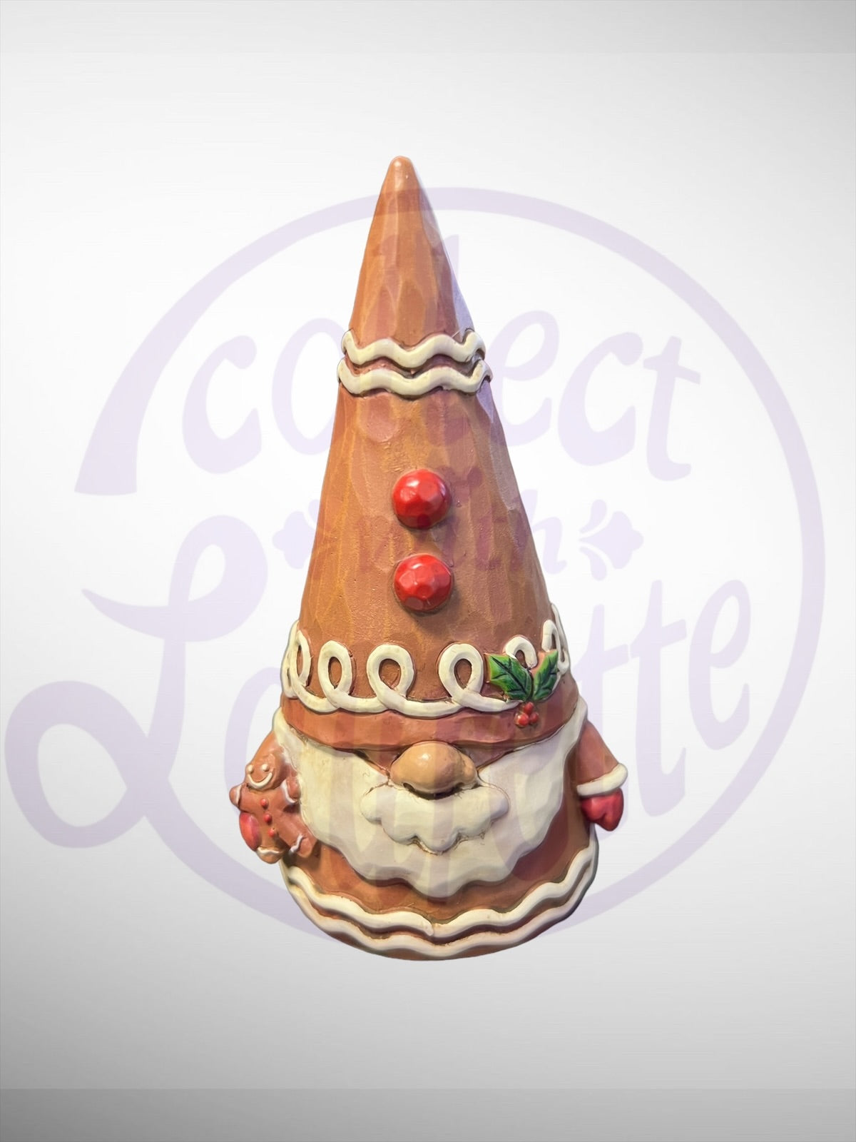 Jim Shore Heartwood Creek - Oh Snap! Gingerbread Gnome Figurine