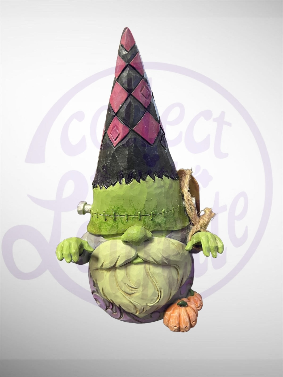 Jim Shore Heartwood Creek - It's Not Easy Being Green Frankenstein Gnome Halloween Figurine