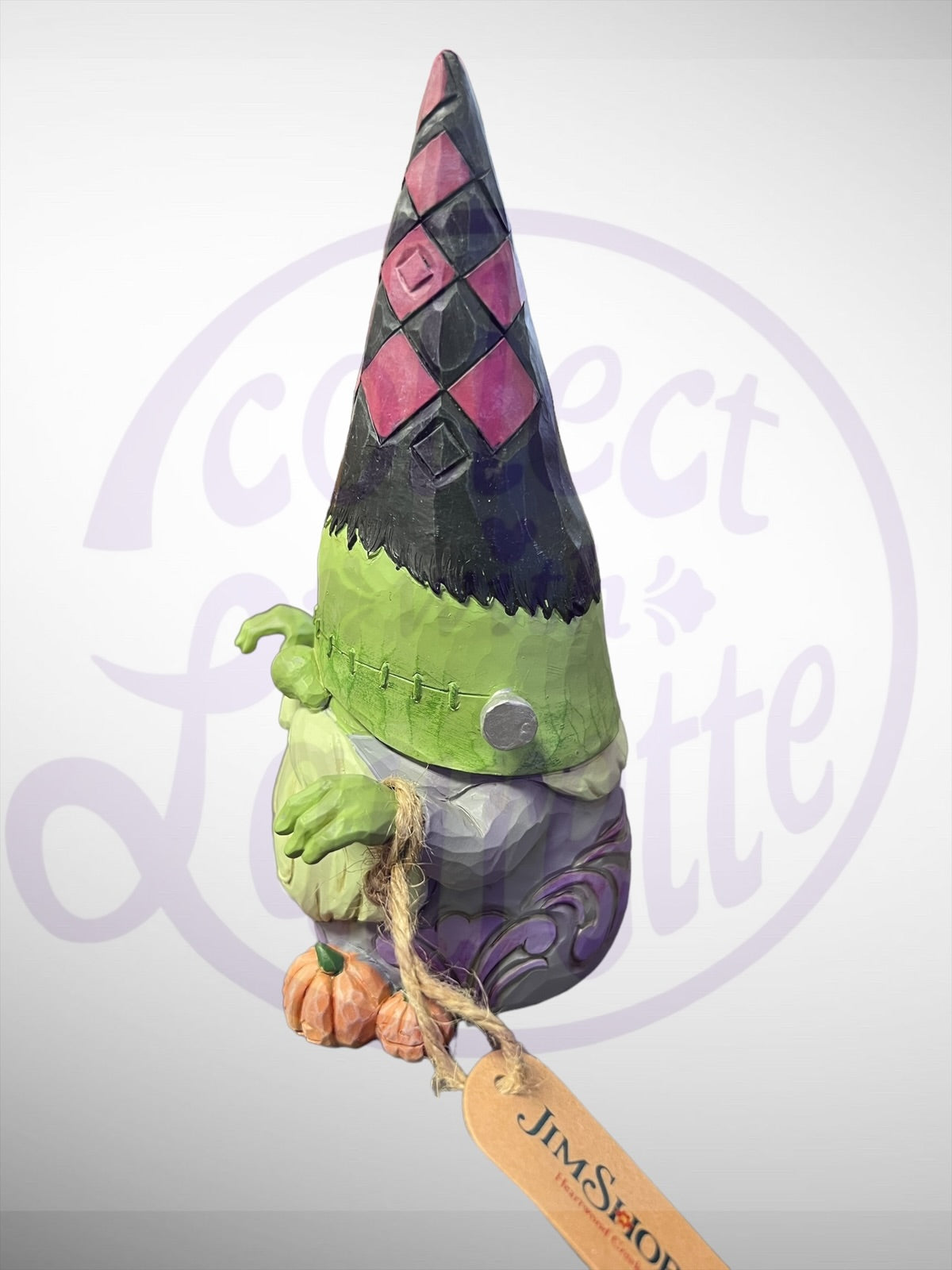 Jim Shore Heartwood Creek - It's Not Easy Being Green Frankenstein Gnome Halloween Figurine