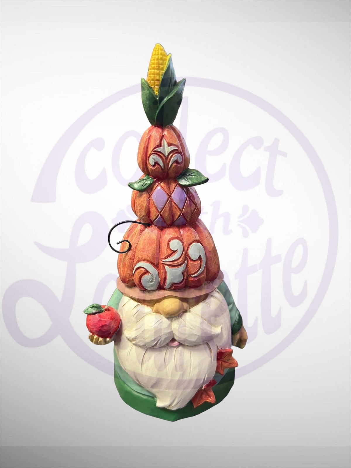 Jim Shore Heartwood Creek - Pumpkin Kisses, Harvest Wishes Gnome Fall Figurine