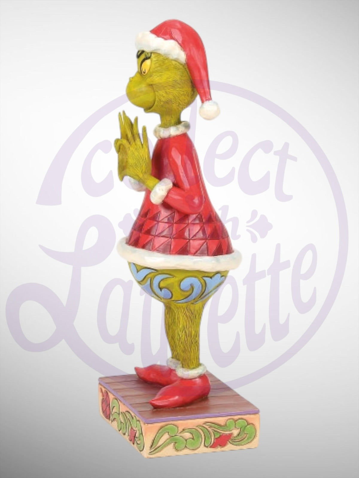 Jim Shore Dr. Seuss The Grinch - Grinch with Heart Hands Figurine - PREORDER