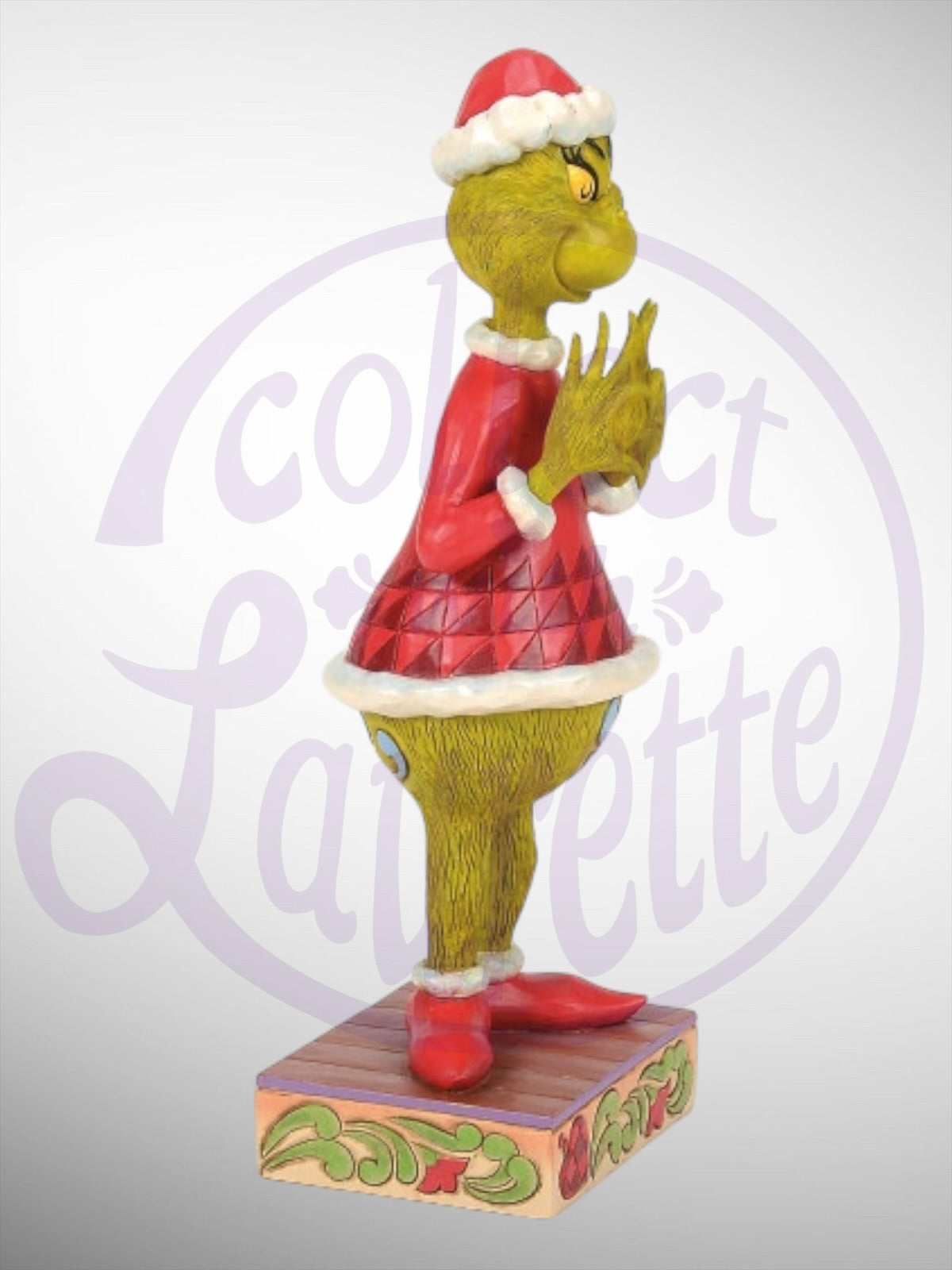 Jim Shore Dr. Seuss The Grinch - Grinch with Heart Hands Figurine - PREORDER