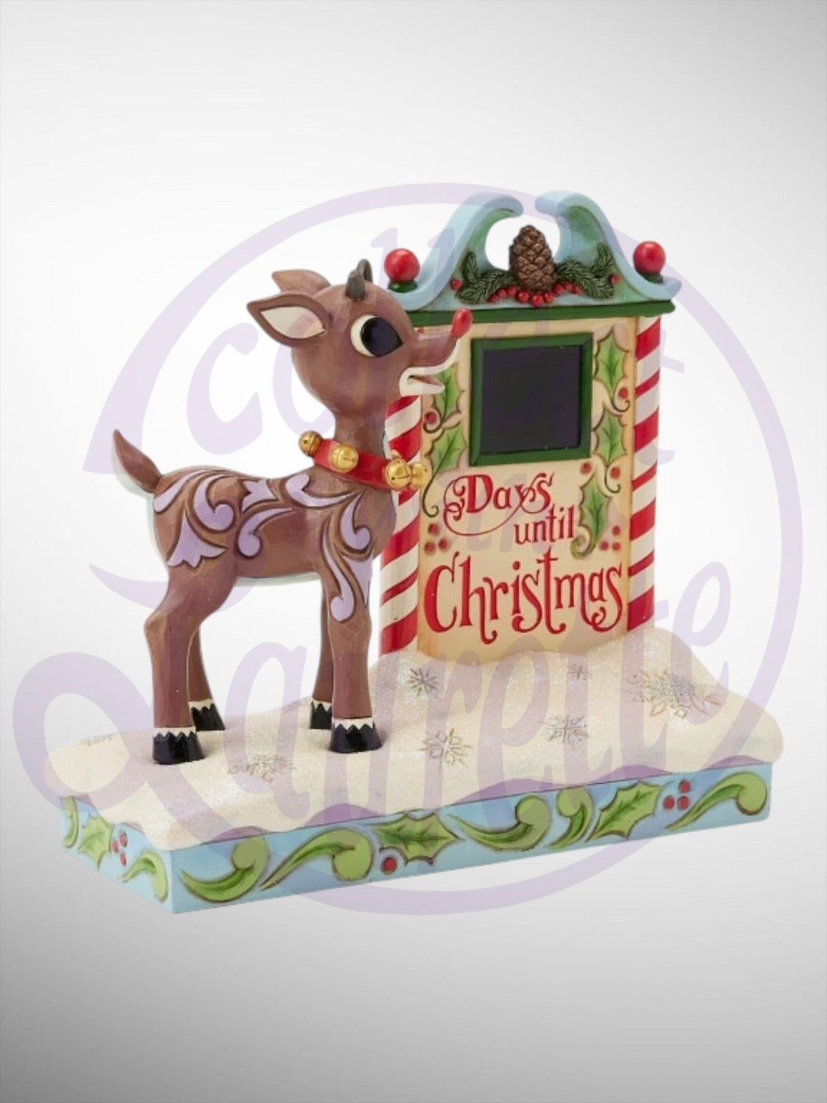 Jim Shore Rudolph Traditions - Rudolph Countdown Calendar Figurine - PREORDER