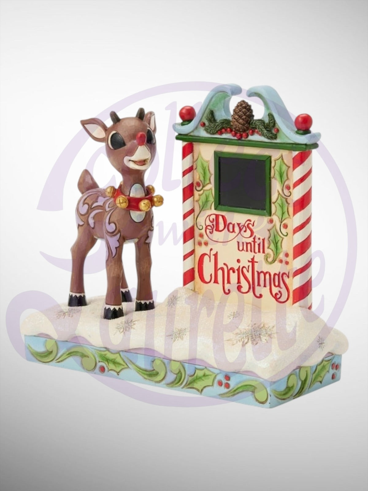 Jim Shore Rudolph Traditions - Rudolph Countdown Calendar Figurine - PREORDER