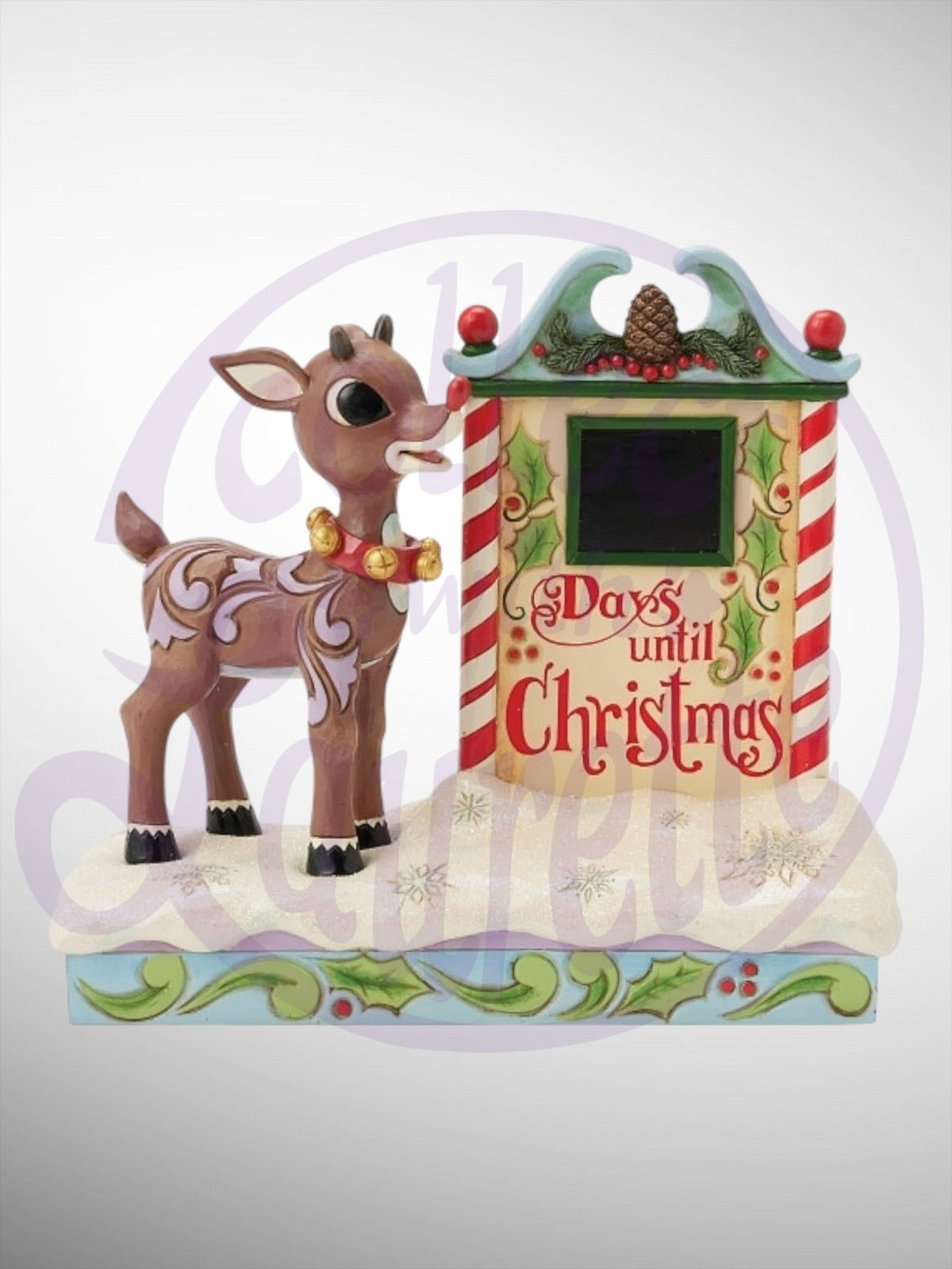 Jim Shore Rudolph Traditions - Rudolph Countdown Calendar Figurine - PREORDER