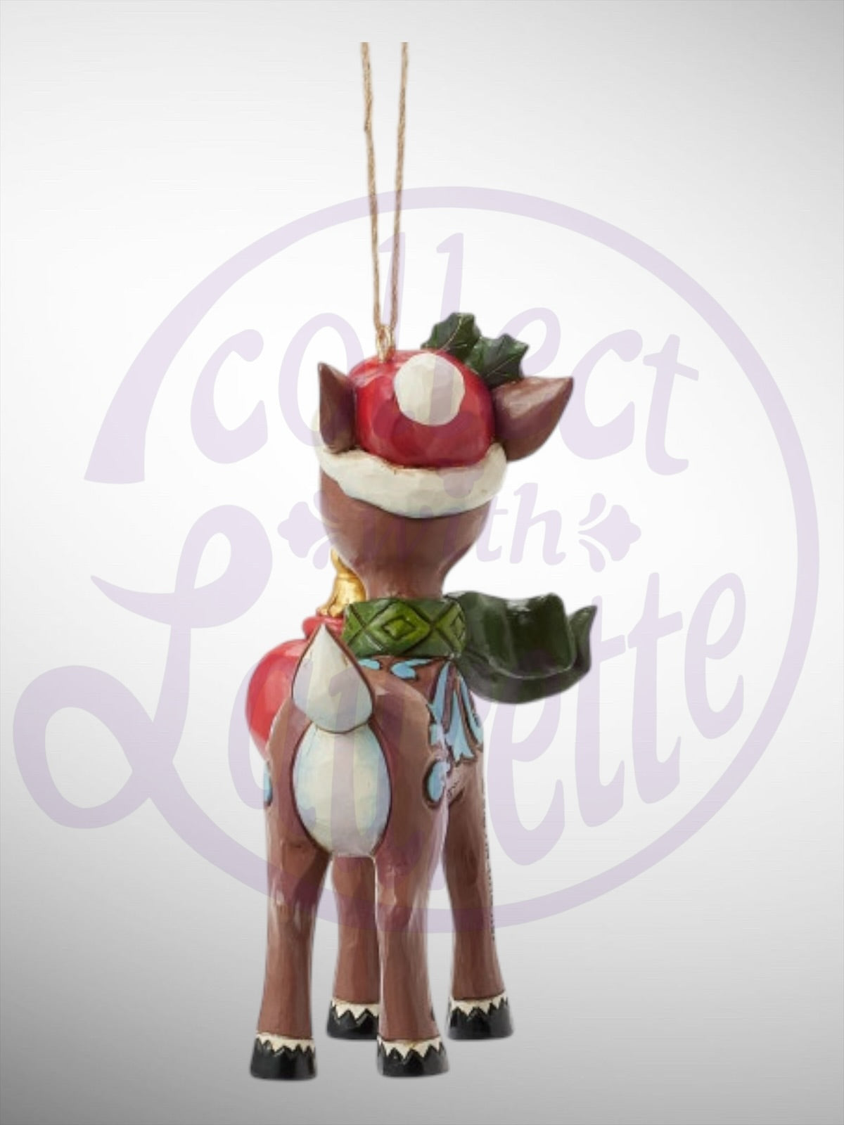 Jim Shore Rudolph Traditions - Rudolph Dated 2025 Hanging Ornament - PREORDER