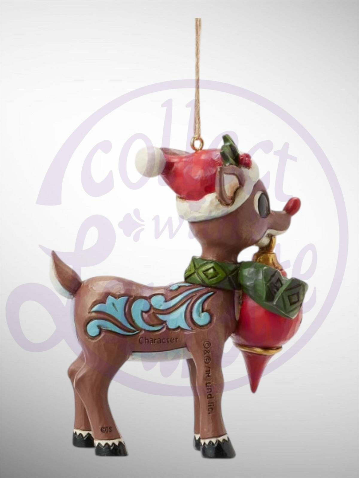 Jim Shore Rudolph Traditions - Rudolph Dated 2025 Hanging Ornament - PREORDER