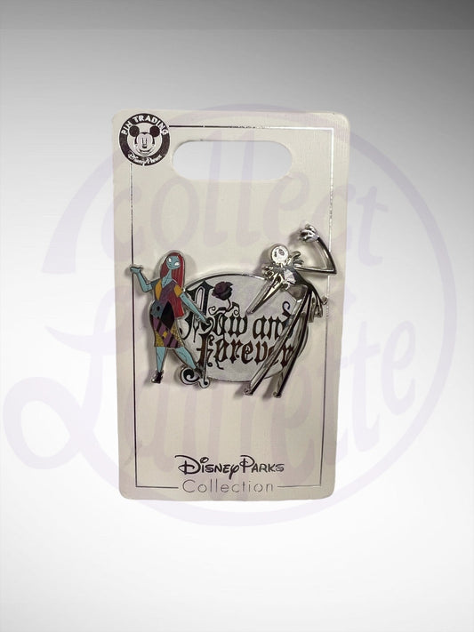 Disney Parks Pin Trading Collection - NBC Jack Skellington Sally Now and Forever