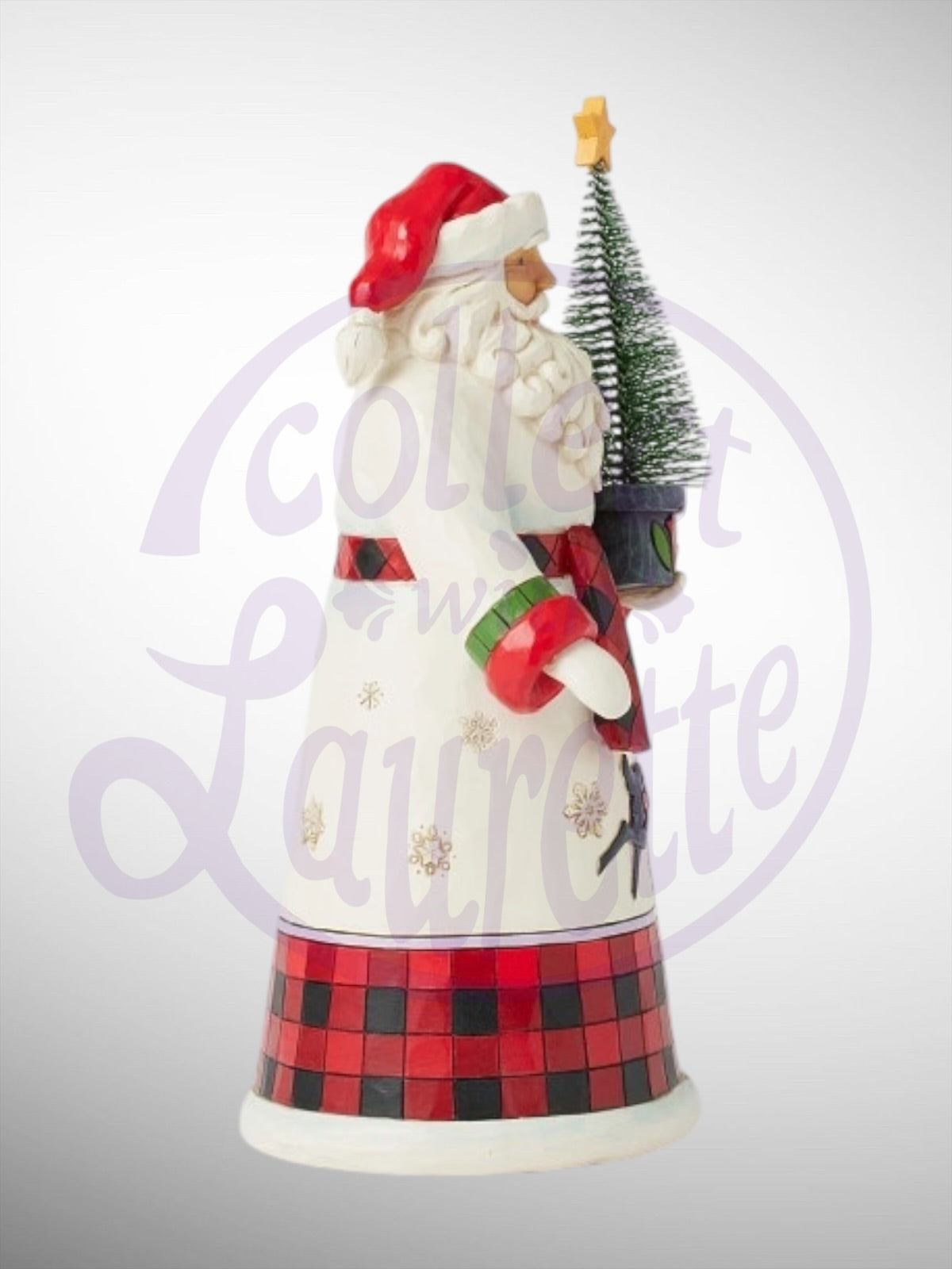 Jim Shore Heartwood Creek - Highland Glen Santa Delivers Figurine