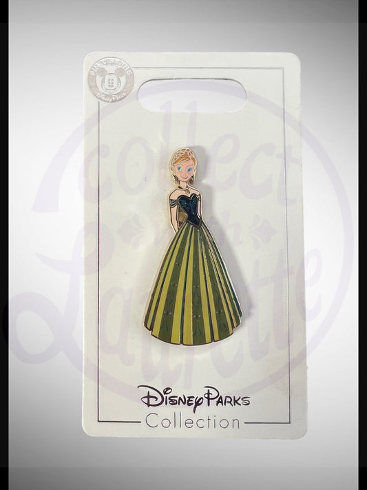 Disney Parks Pin Trading Collection - Frozen Anna Green Pin