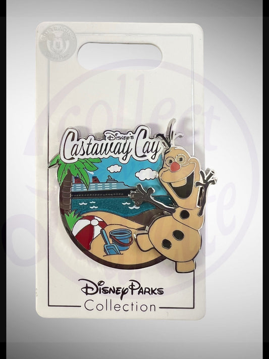 Disney Parks Pin Trading Collection - Frozen Olaf Castaway Cay Pin