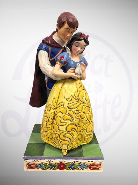 Jim Shore Disney Traditions - Snow White and Prince Someday...Is Today Figurine (No Box)