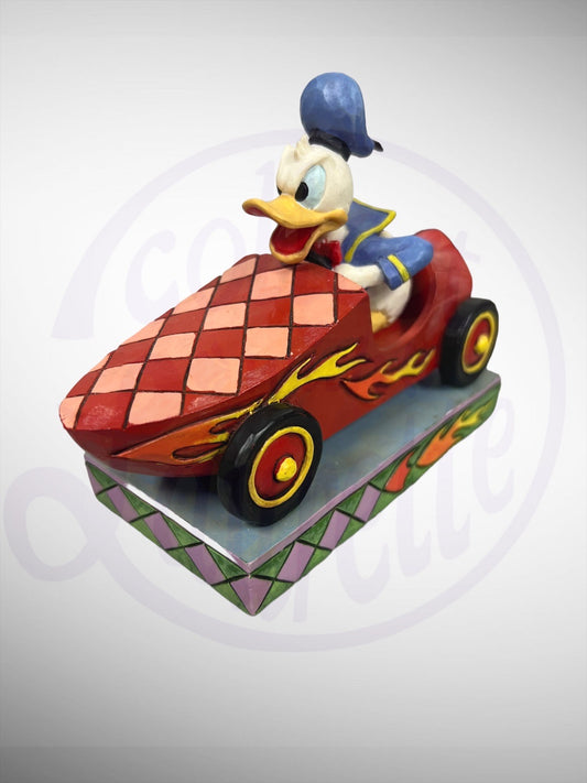 Jim Shore Disney Traditions - Road Rage Donald Duck Figurine (No Box)