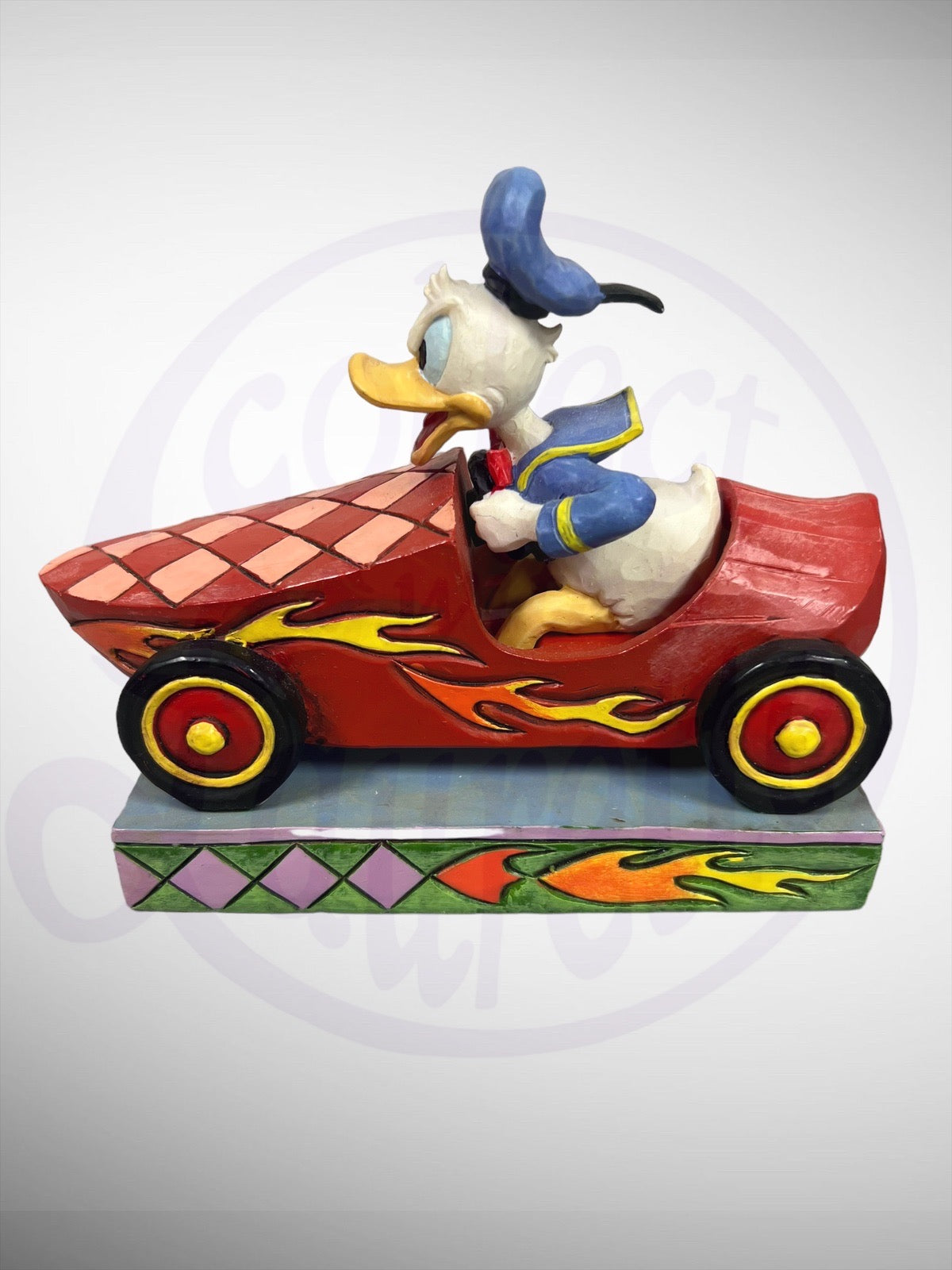 Jim Shore Disney Traditions - Road Rage Donald Duck Figurine (No Box)