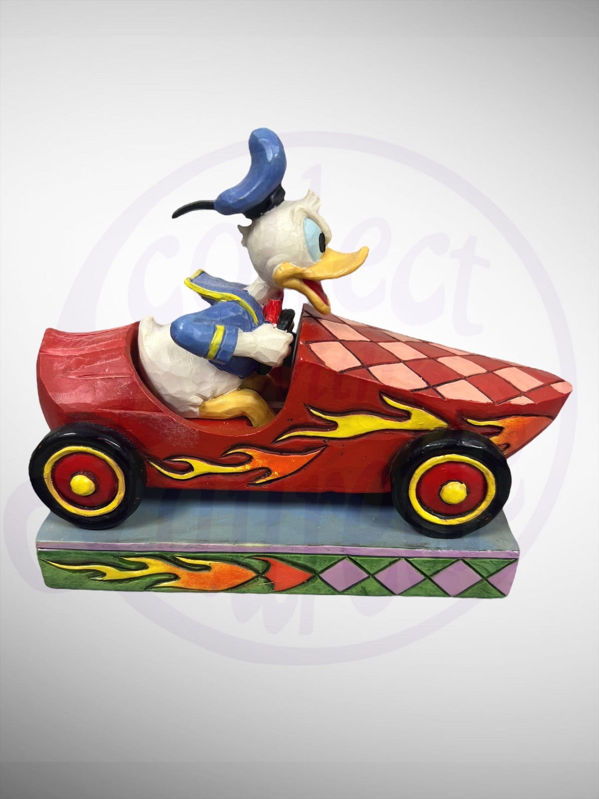 Jim Shore Disney Traditions - Road Rage Donald Duck Figurine (No Box)